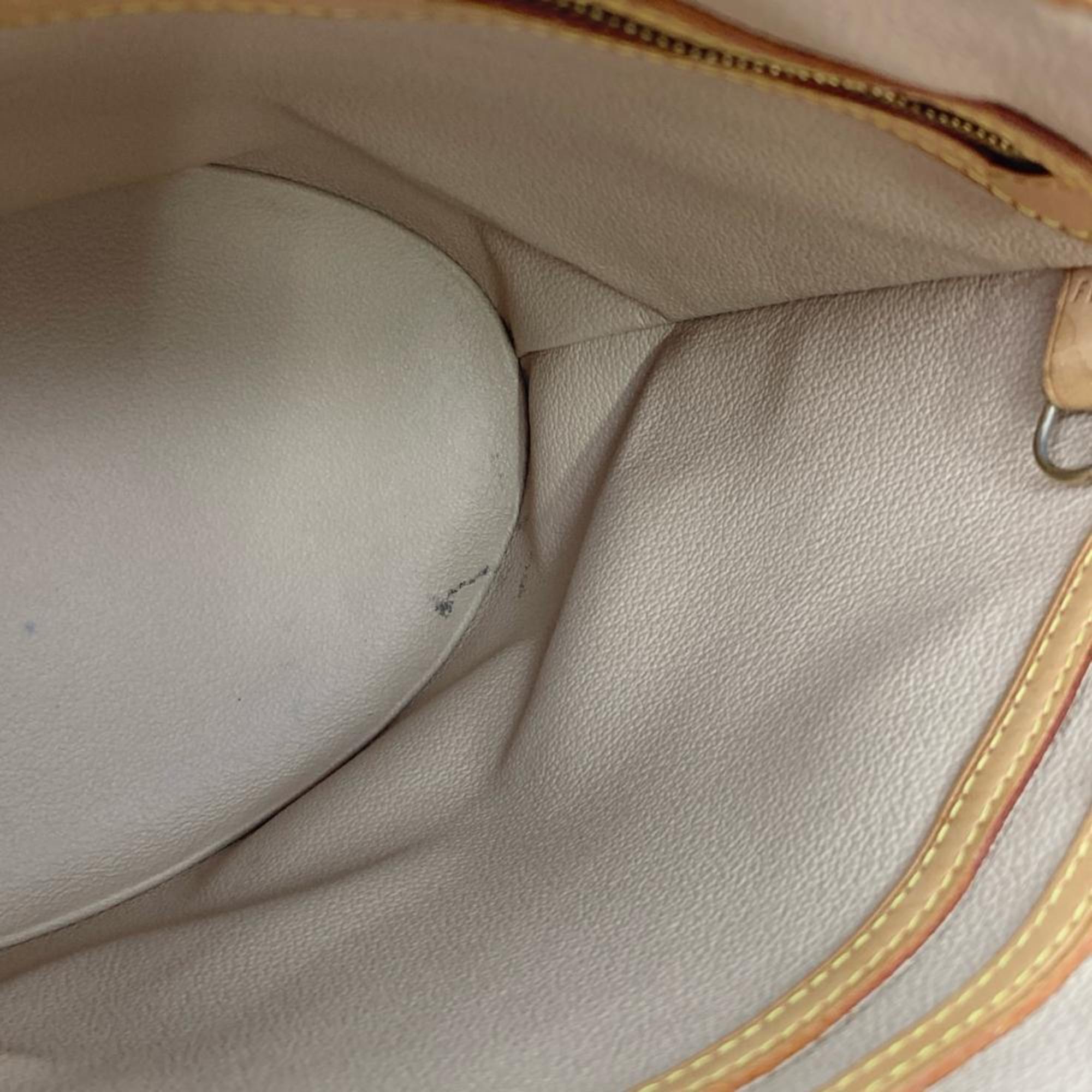 Louis Vuitton Brown Monogram Canvas Handbag Tote Bag (Pre-Owned)