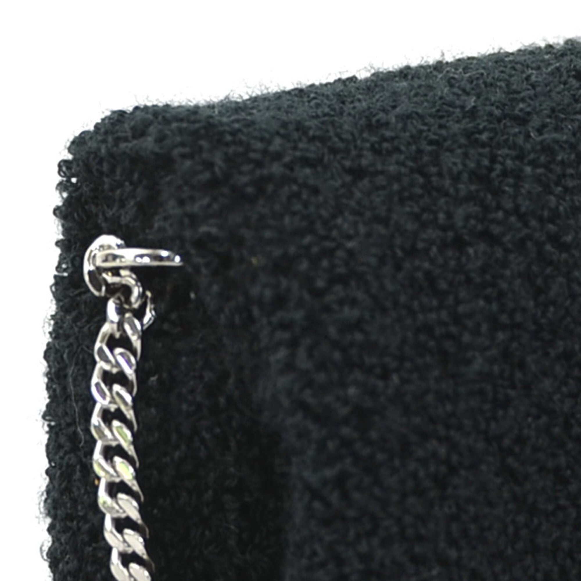 Burberry Black Pile Fabric Shoulder Bag (Pre-Owned)