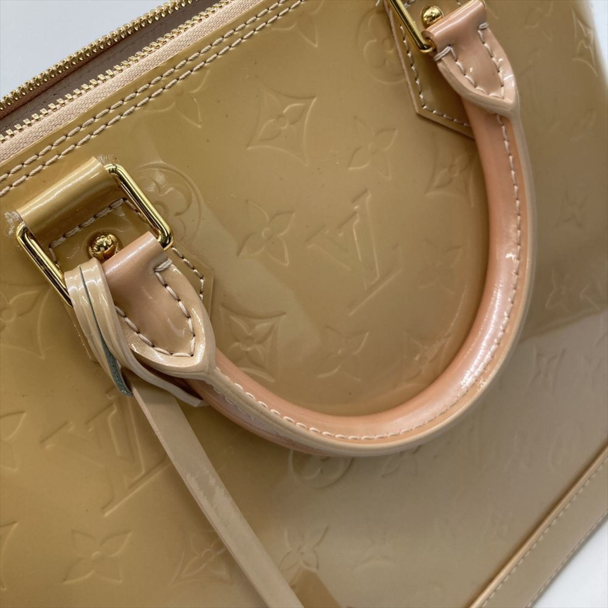 Louis Vuitton Monogram Vernis Gold Monogram Vernis Handbag (Pre-Owned)