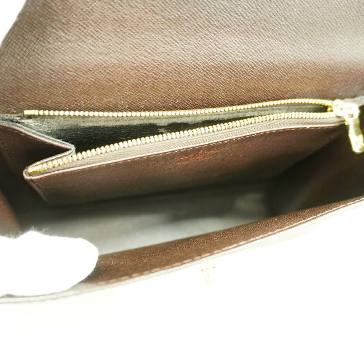 Louis Vuitton Ebene Handbag (Pre-Owned)