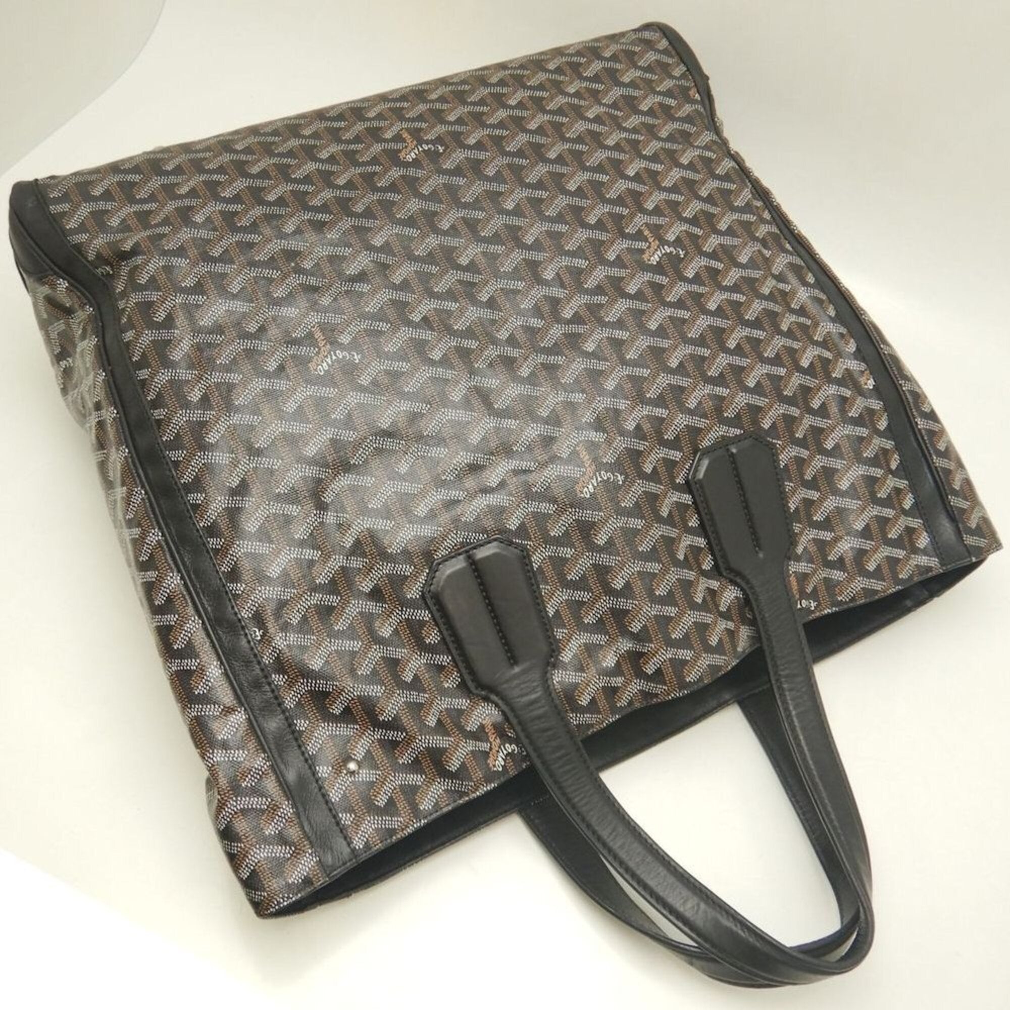 Goyard Black Coated Canvas Tote Bag (Pre-Owned)