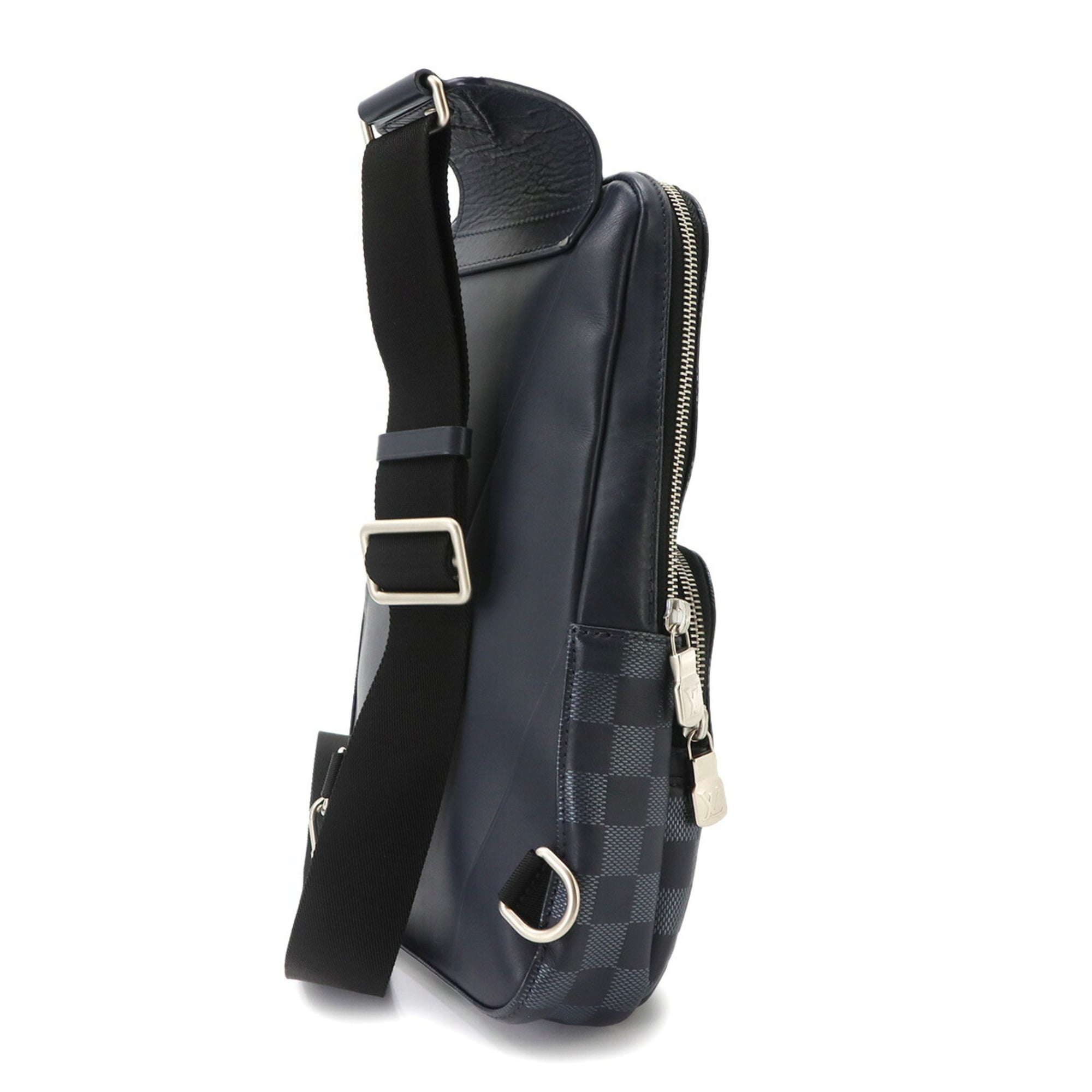 Louis Vuitton Damier Canvas Infini Navy Damier Infini Handbag Shoulder Bag Sling Bag (Pre-Owned)