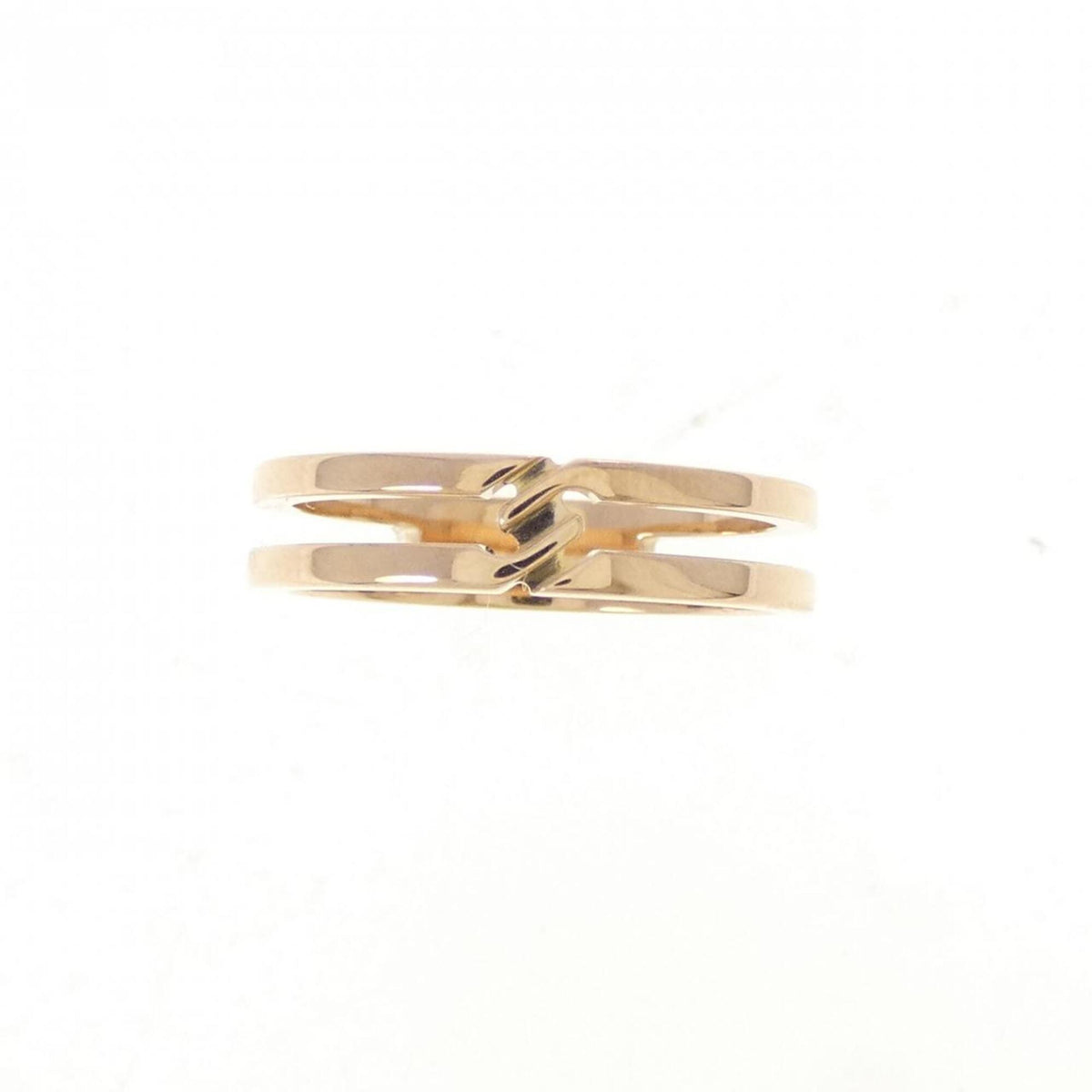Gucci Pink Gold Pink Gold (18K) Band Ring (Pre-Owned)
