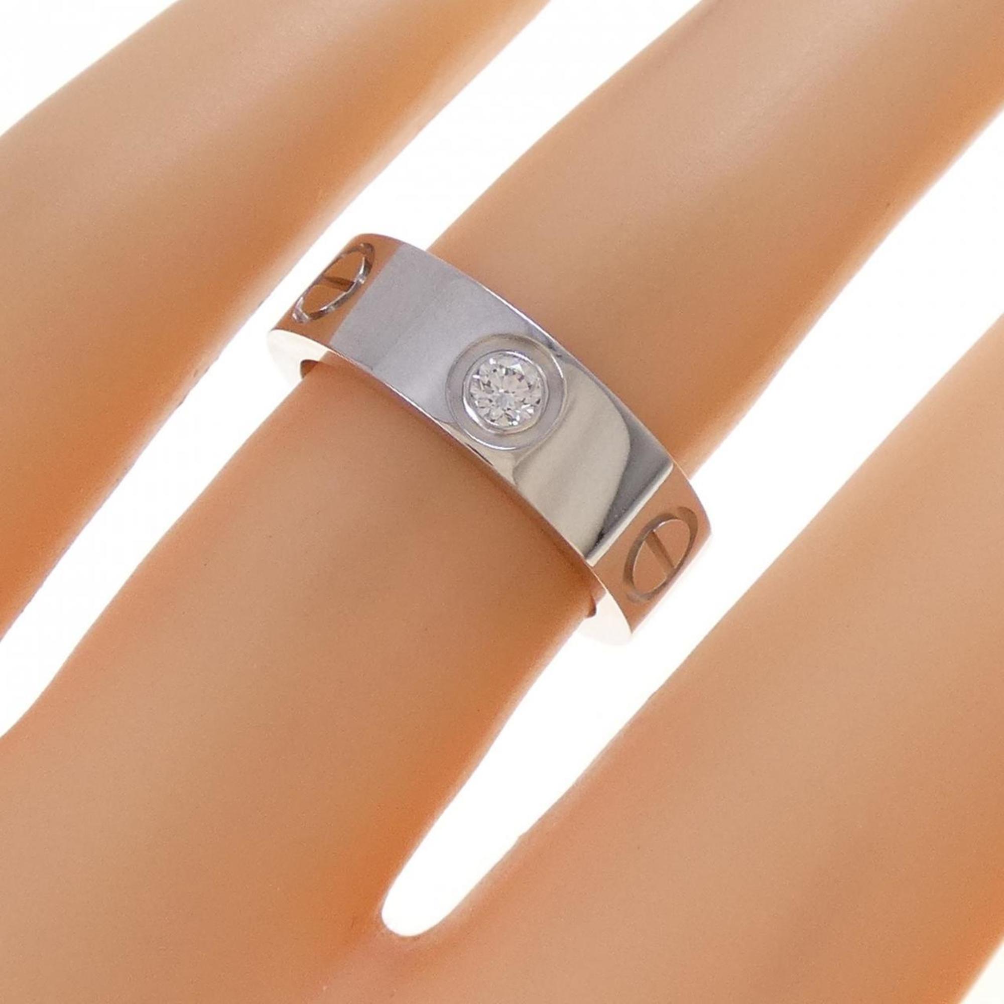 Cartier Love White Gold (18K) Band Ring (Pre-Owned)