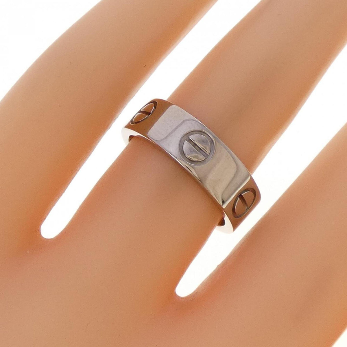 Cartier White Gold (18K) Band Ring (Pre-Owned)
