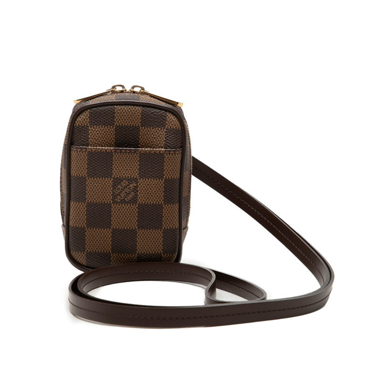 Louis Vuitton Brown Pvc Leather Shoulder Bag (Pre-Owned)