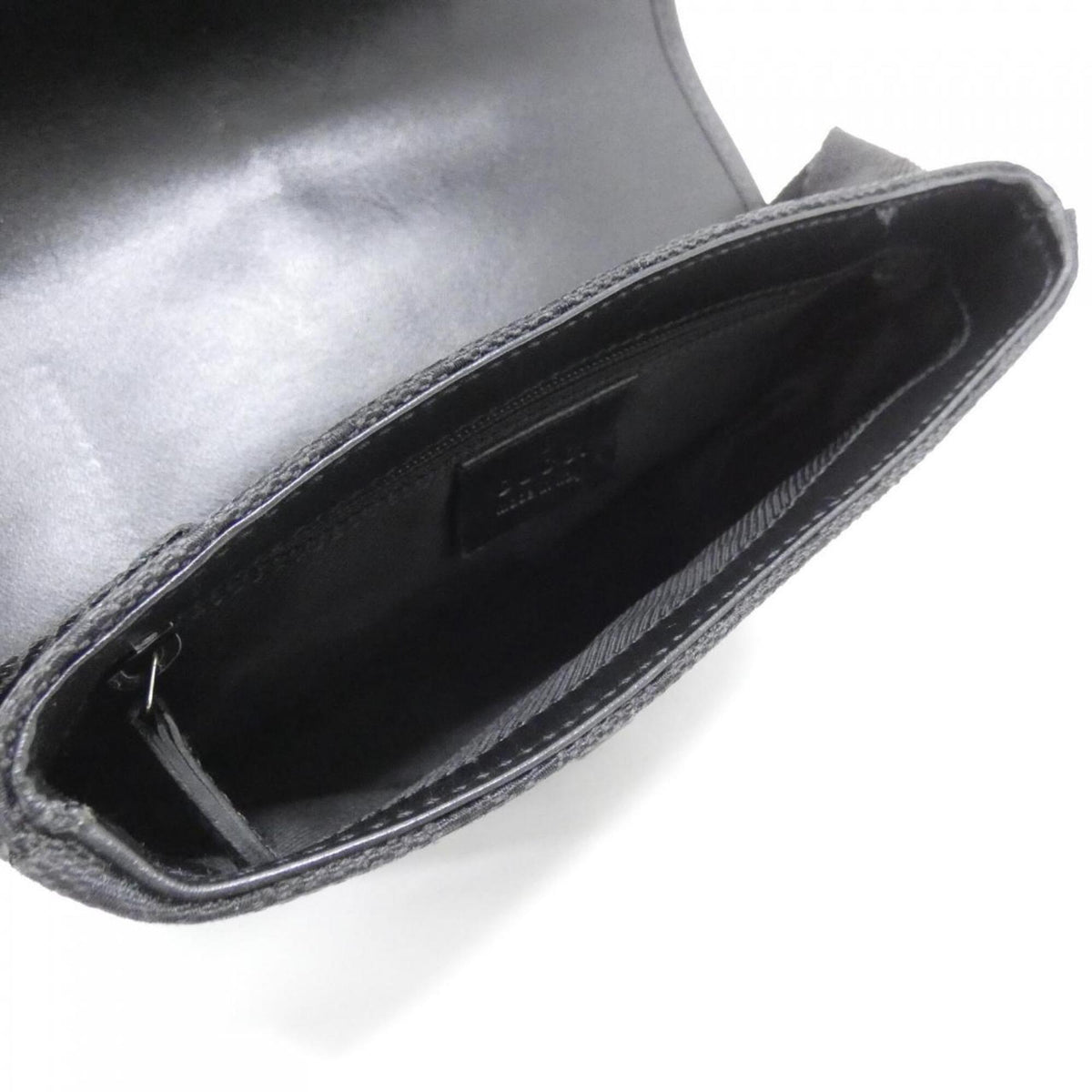 Gucci Black Gg Canvas Fanny Pack (Pre-Owned)