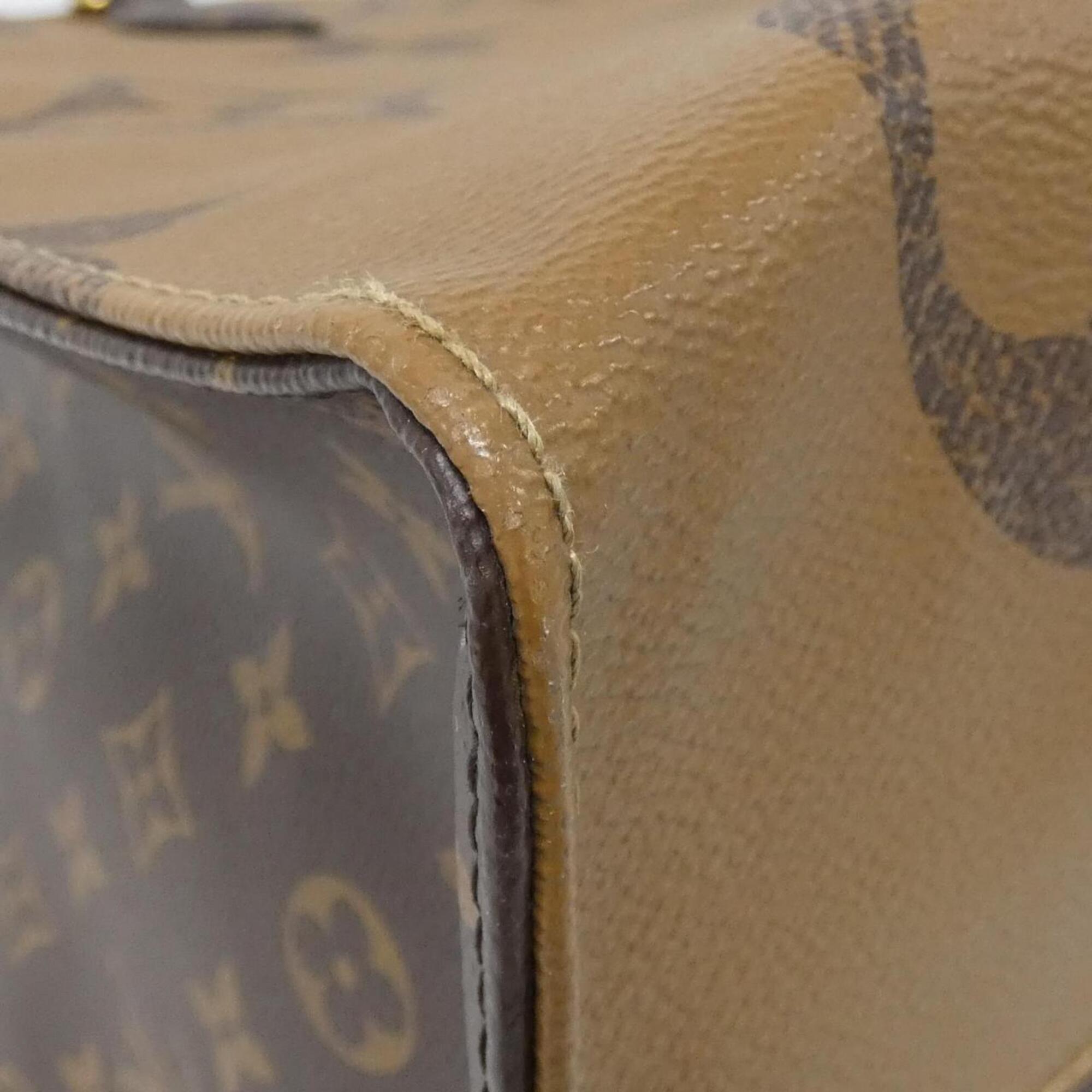 Louis Vuitton Marron Monogram Monogram Coated Canvas Handbag (Pre-Owned)