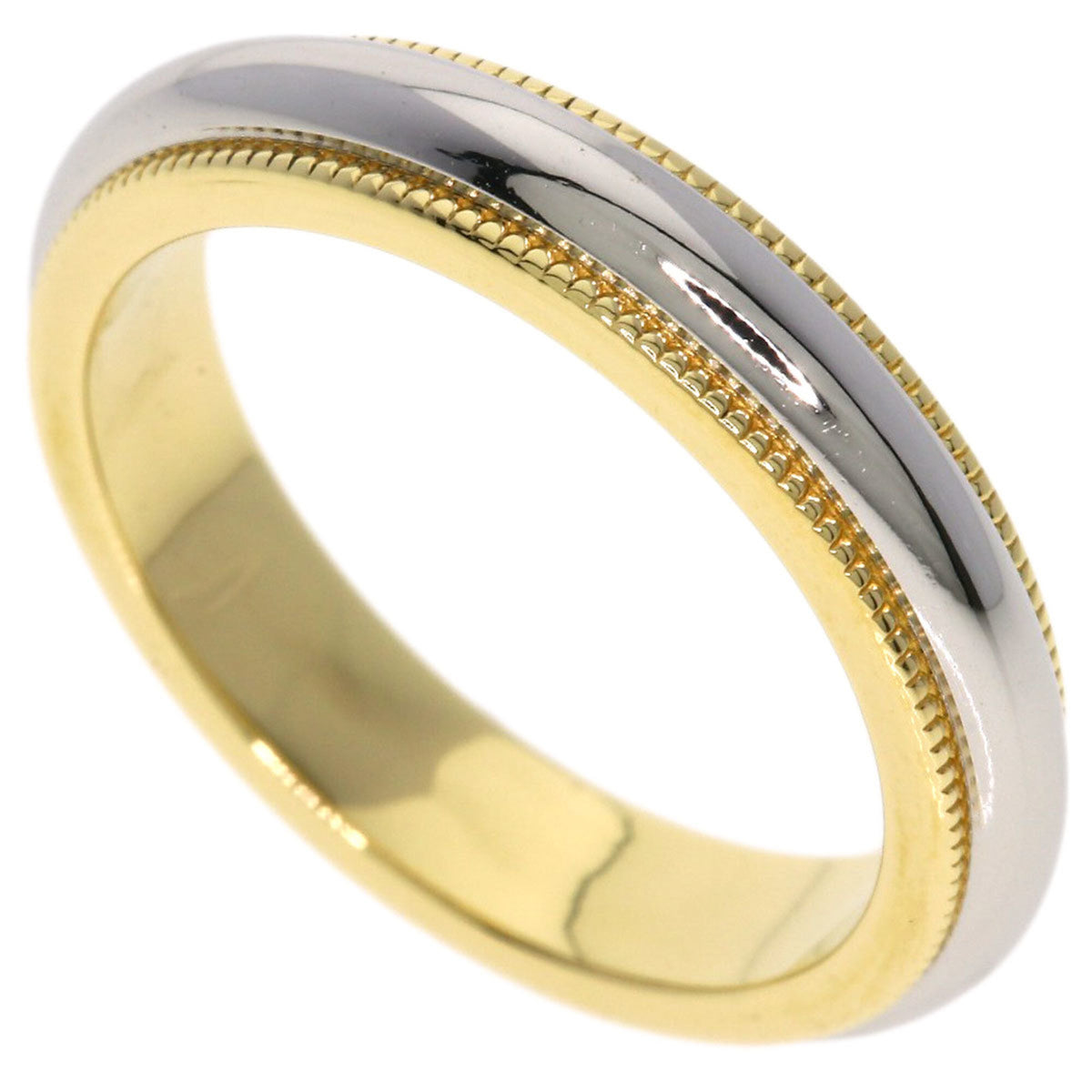 Tiffany Yellow Gold (18K) Platinum 950 Band Ring (Pre-Owned)