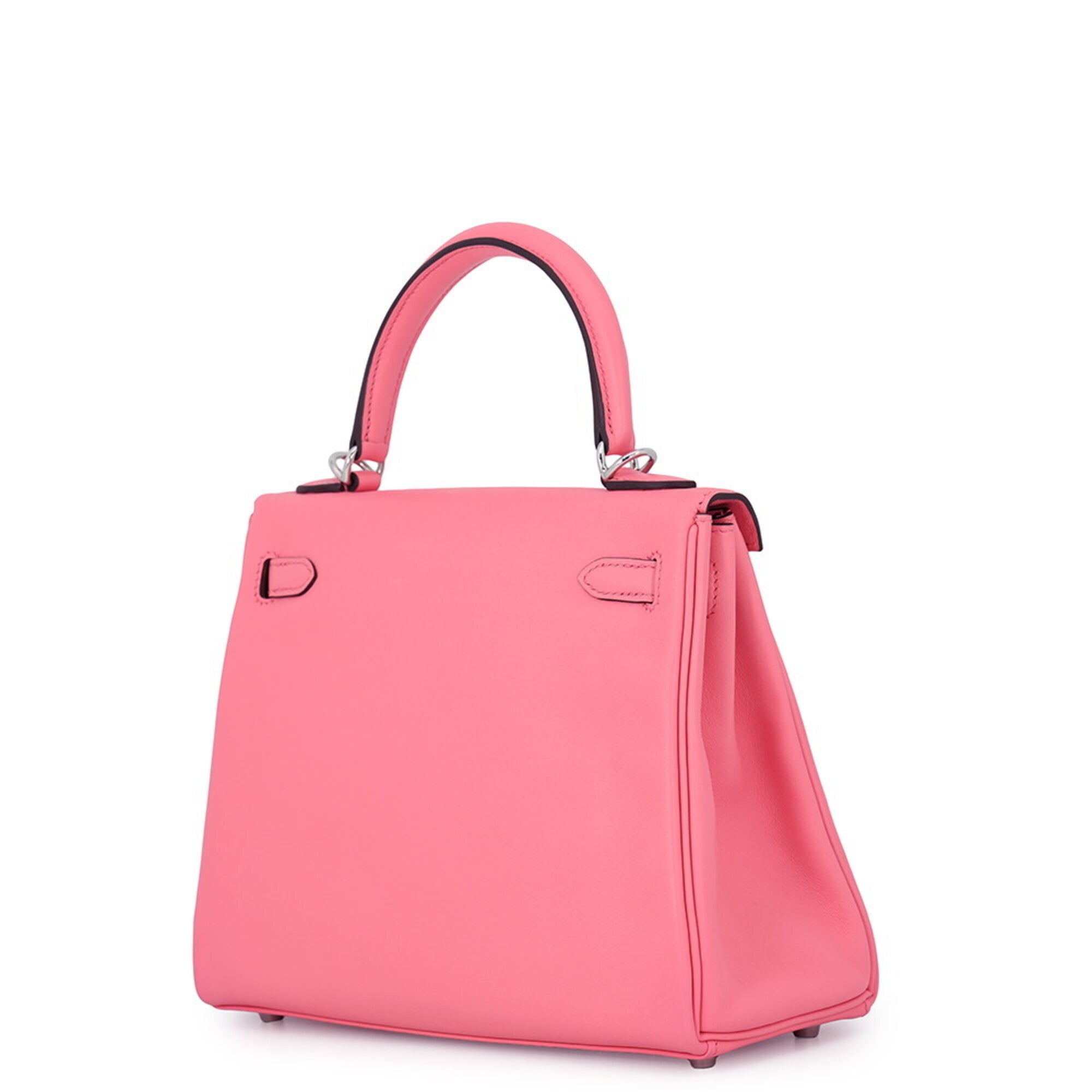 Hermes Kelly Rose Azalee Swift Leather Handbag (Pre-Owned)