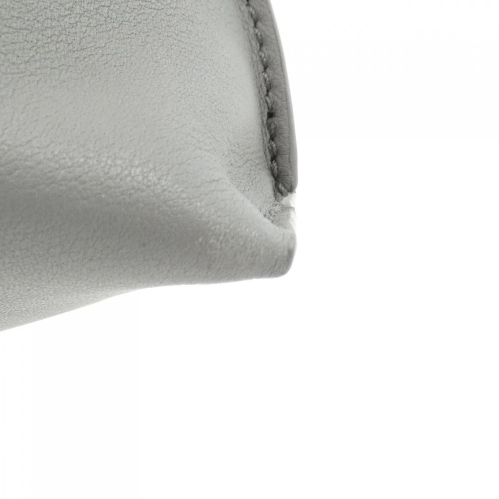 Loewe Gray Leather Handbag (Pre-Owned)