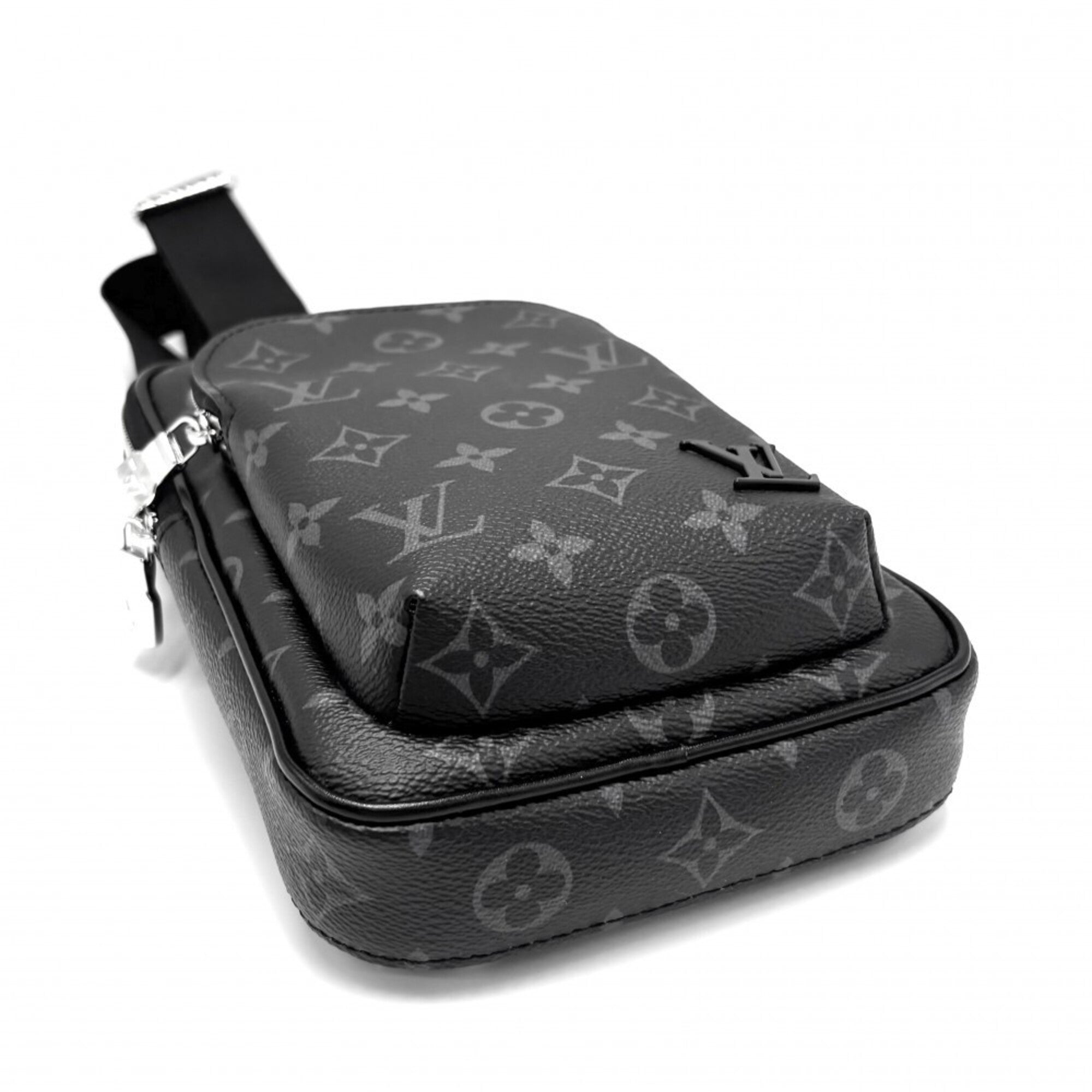 Louis Vuitton Black Monogram Eclipse Sling Bag (Pre-Owned)