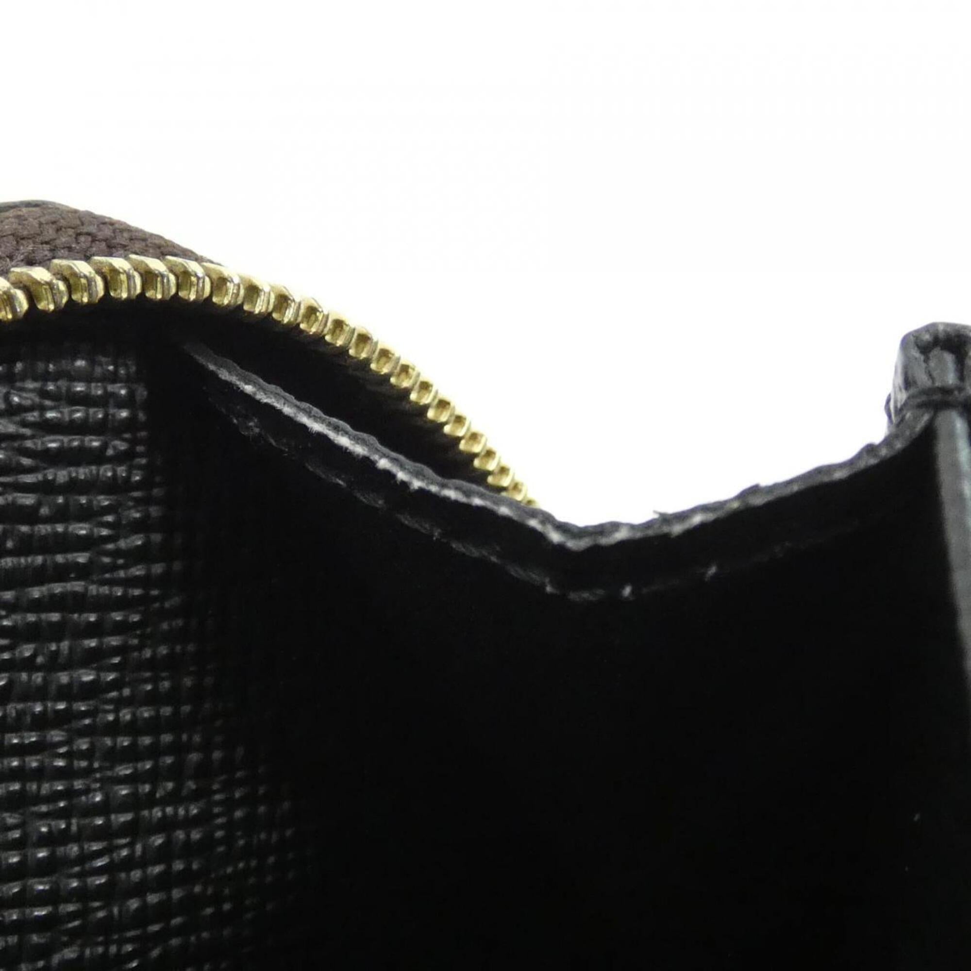 Louis Vuitton Brown Coated Canvas Wallet (Bi-Fold) (Pre-Owned)