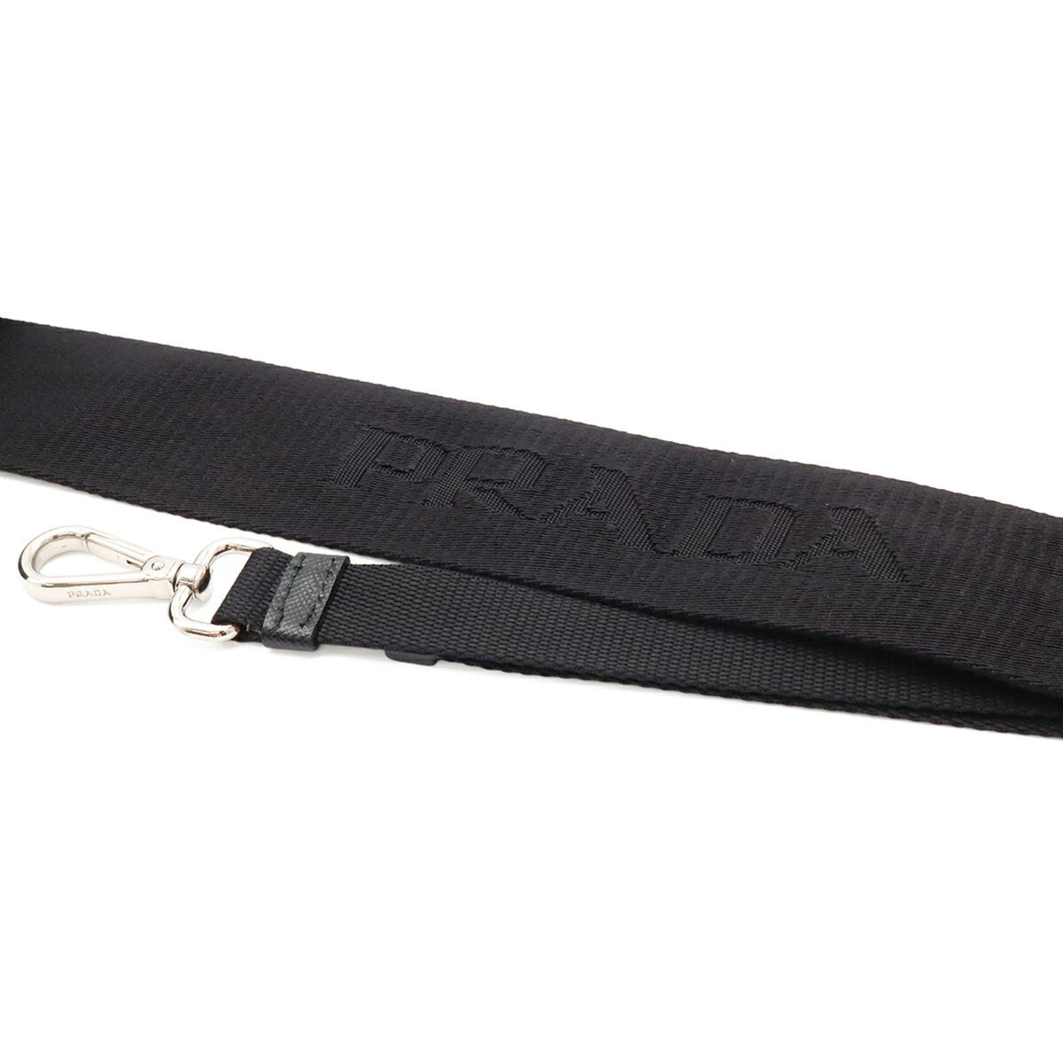 Prada Black Nero Nylon Shoulder Bag Sling Bag (Pre-Owned)