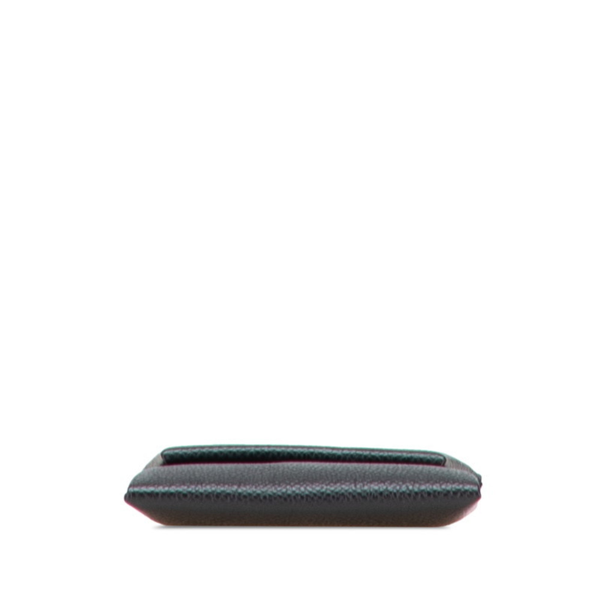 Hermes Bastia Black Epsom Leather Coin Purse/Coin Case (Pre-Owned)