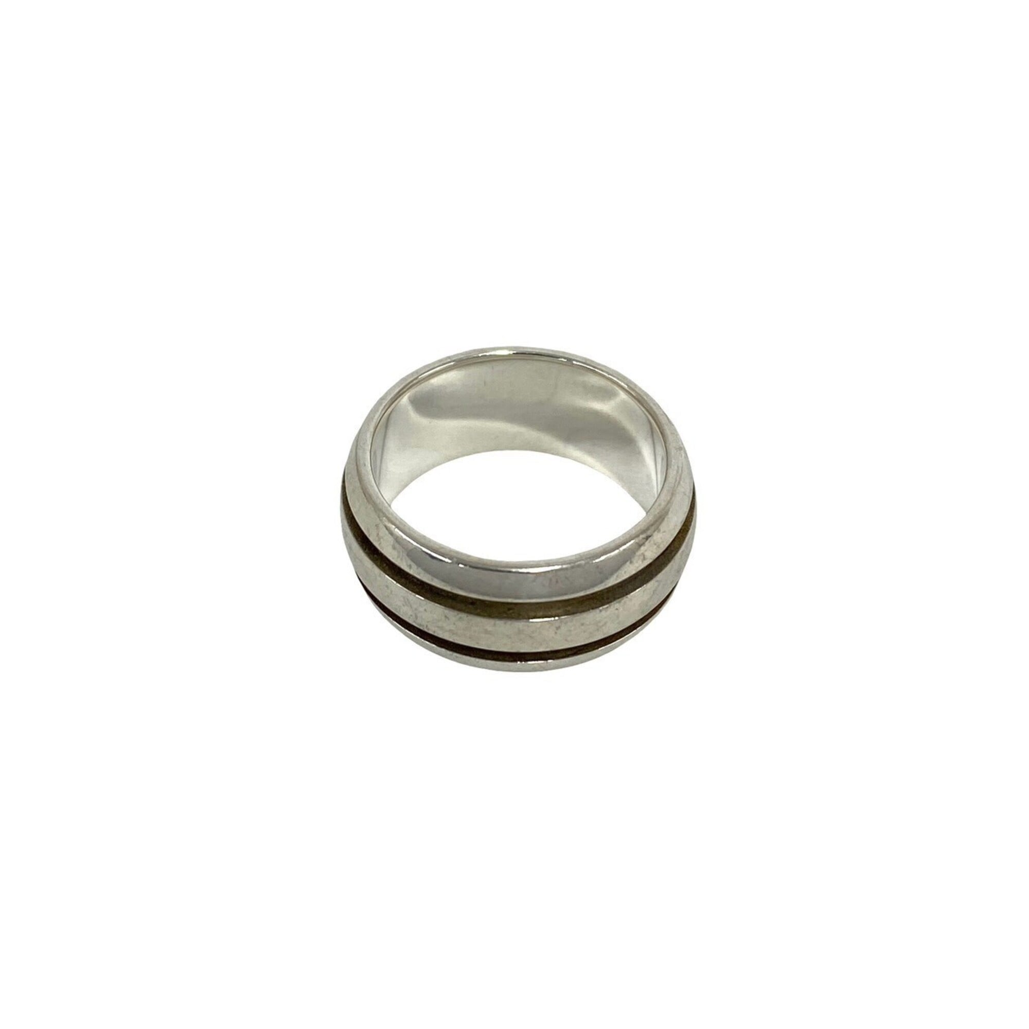 Tiffany Silver Silver 925 Band Ring (Pre-Owned)