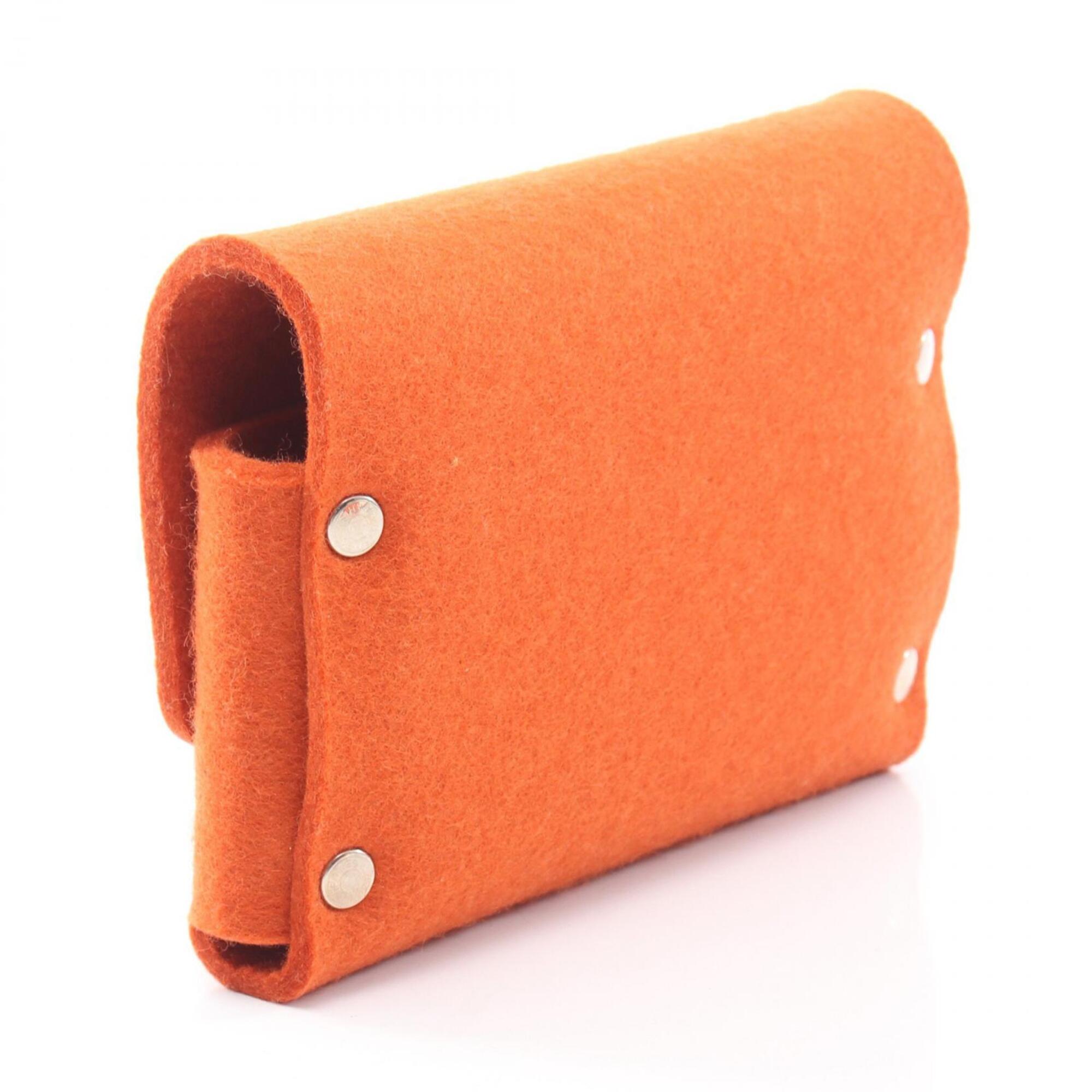 Hermes Orange Felt Handbag Pouch (Pre-Owned)