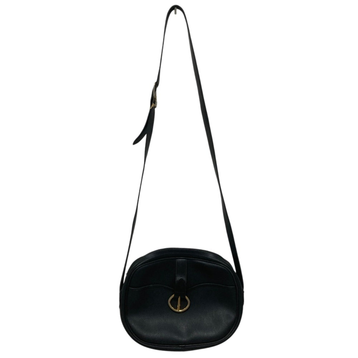 Christian Dior Black Pvc Pouch Shoulder Bag (Pre-Owned)