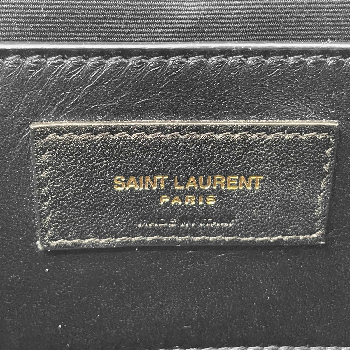 Yves Saint Laurent Purple Denim Shoulder Bag Vanity Bag (Pre-Owned)