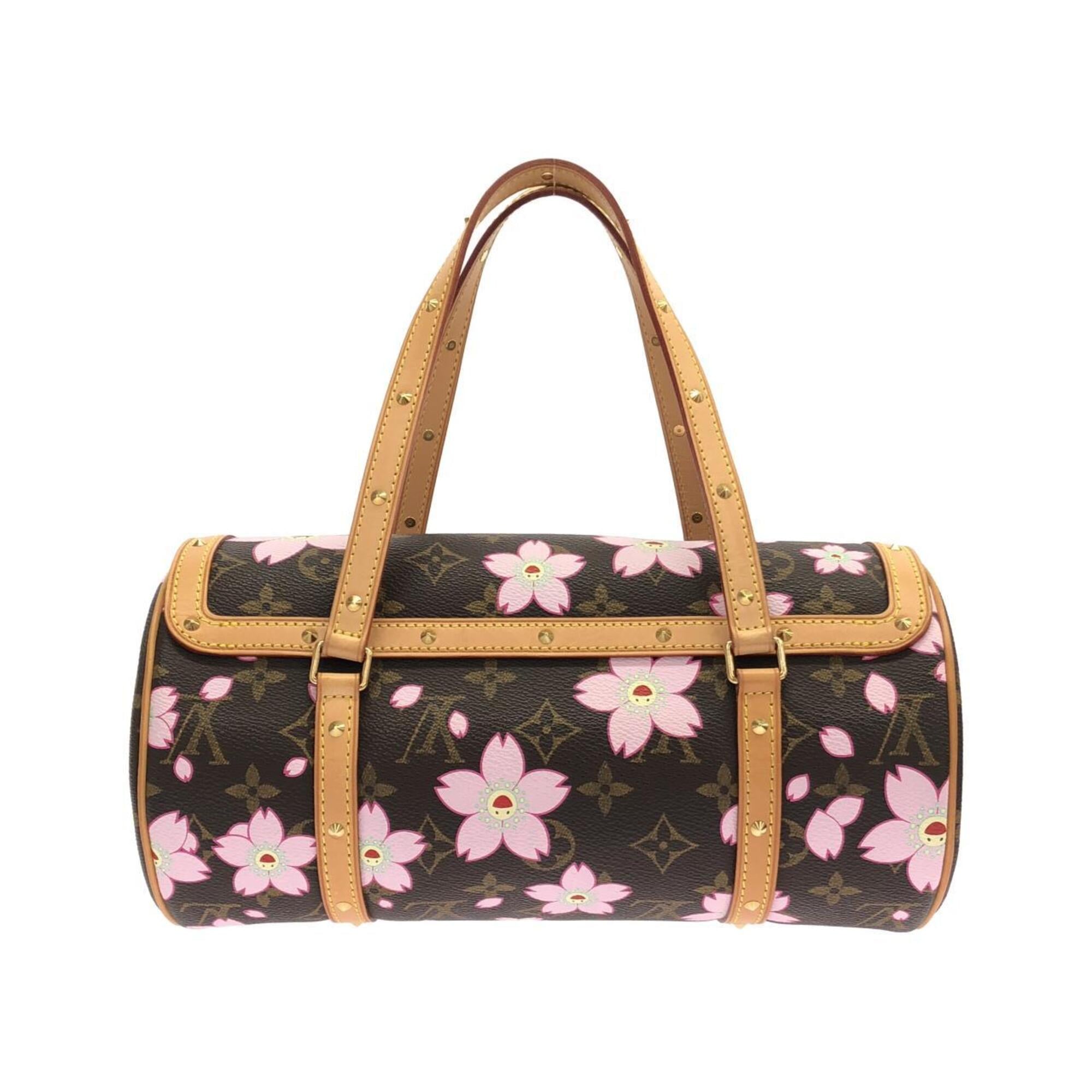 Louis Vuitton Marron Coated Canvas Handbag (Pre-Owned)