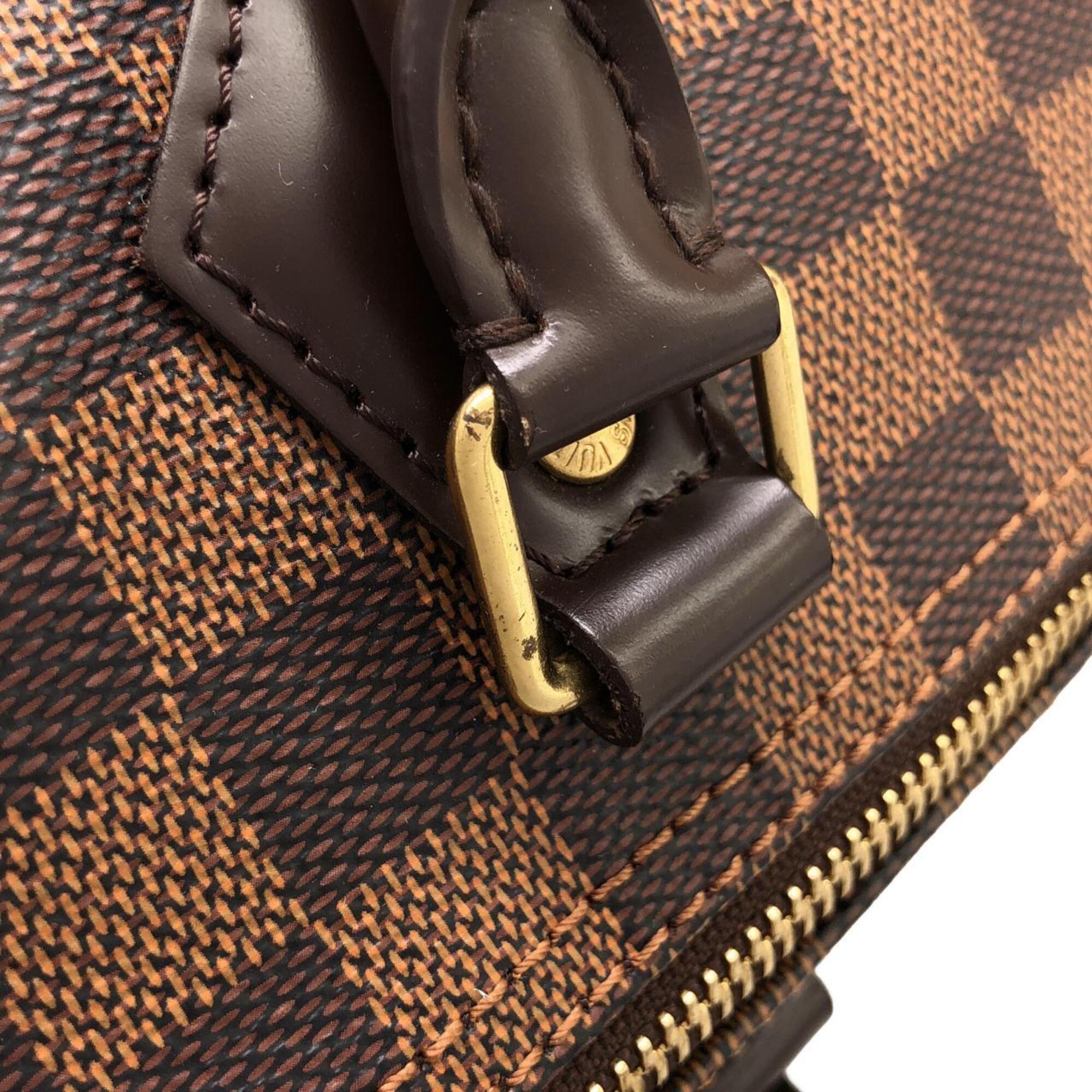 Louis Vuitton Ebene Coated Canvas Boston Bag (Pre-Owned)