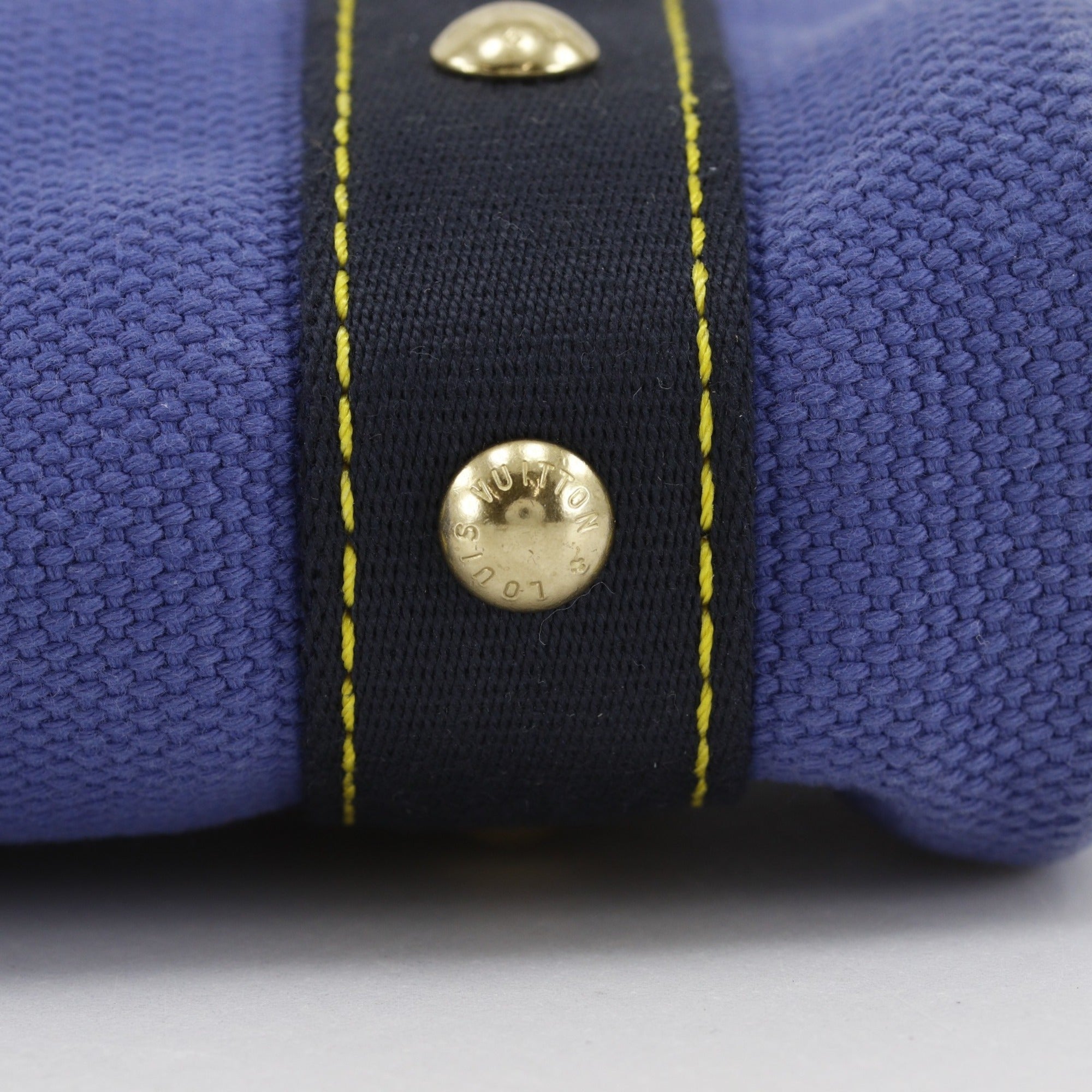 Louis Vuitton Purple Canvas Handbag (Pre-Owned)