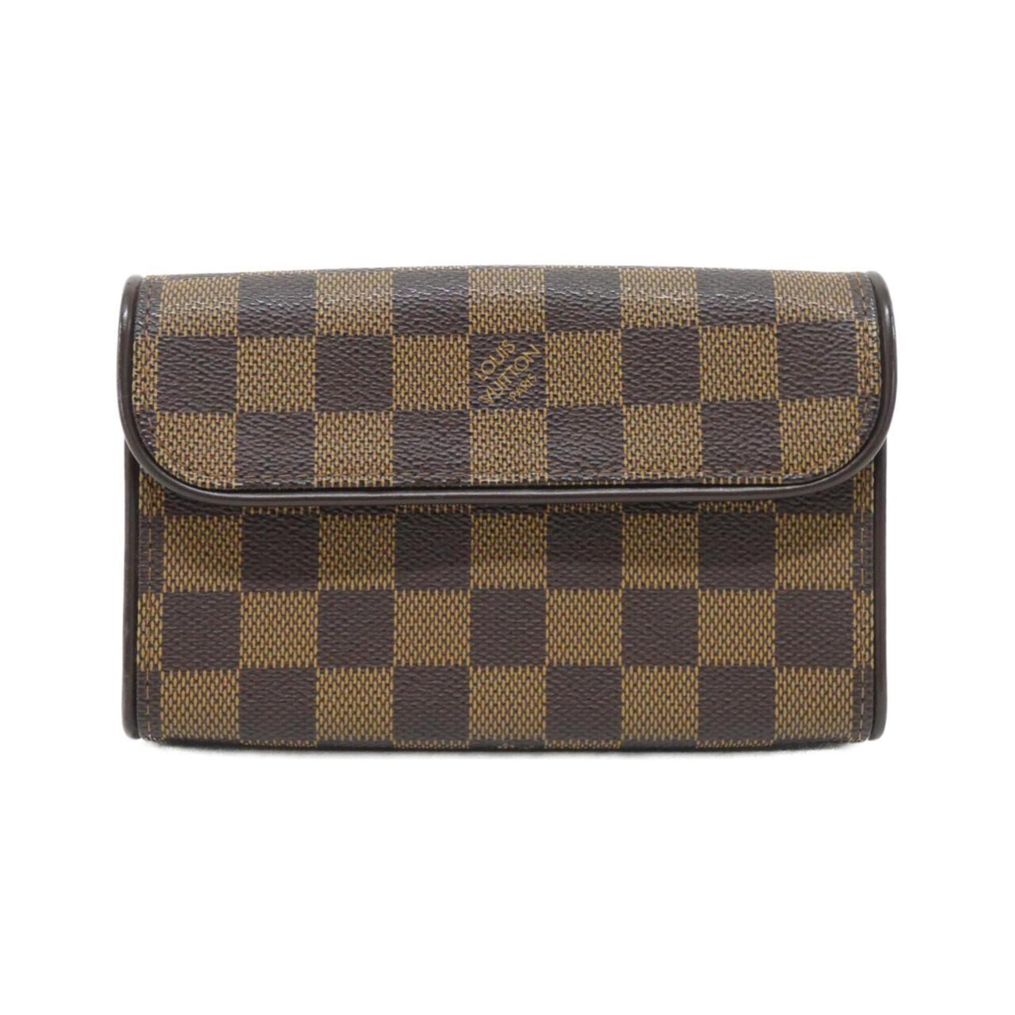 Louis Vuitton Ebene Coated Canvas Fanny Pack Pochette (Pre-Owned)