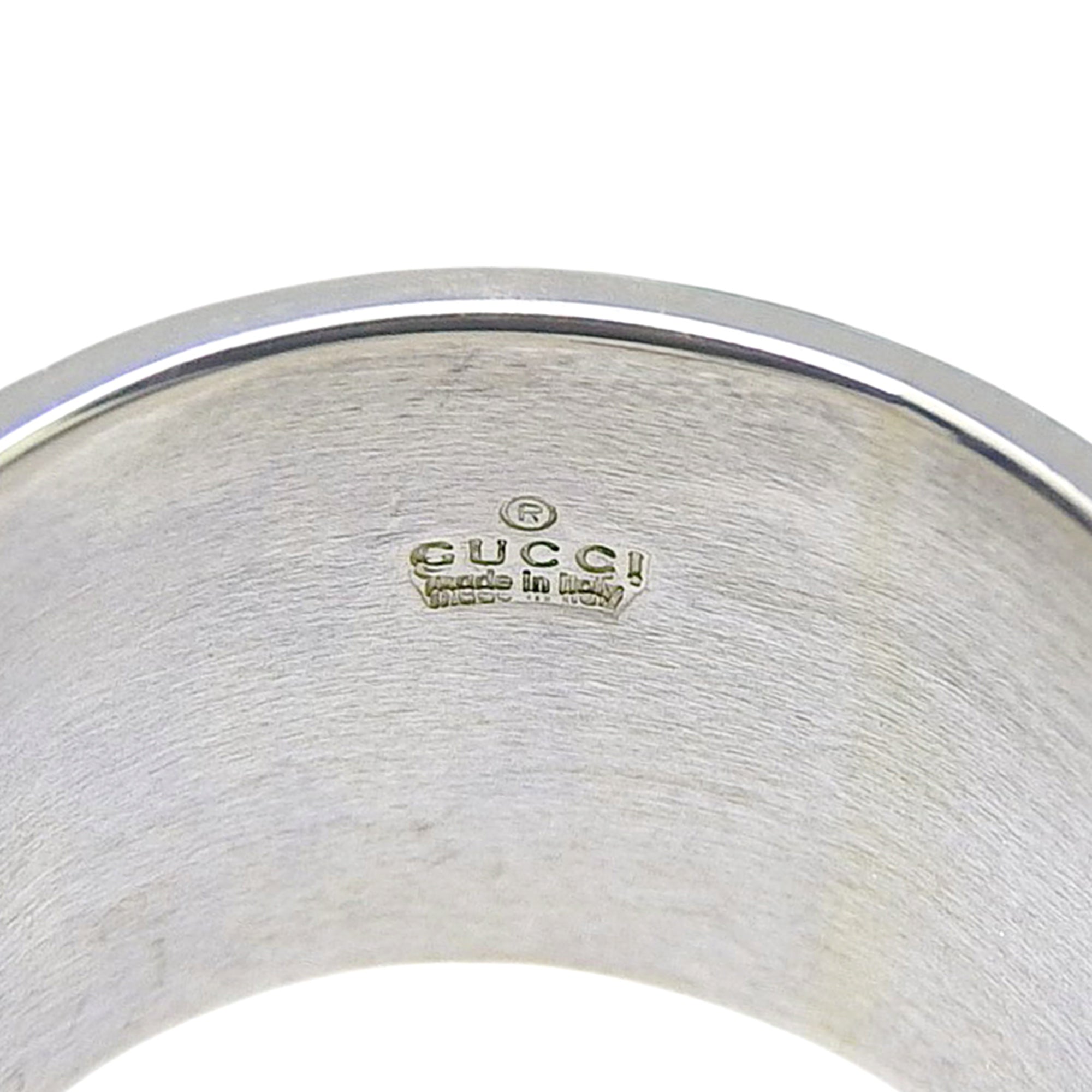 Gucci Silver Silver 925 Band Ring (Pre-Owned)