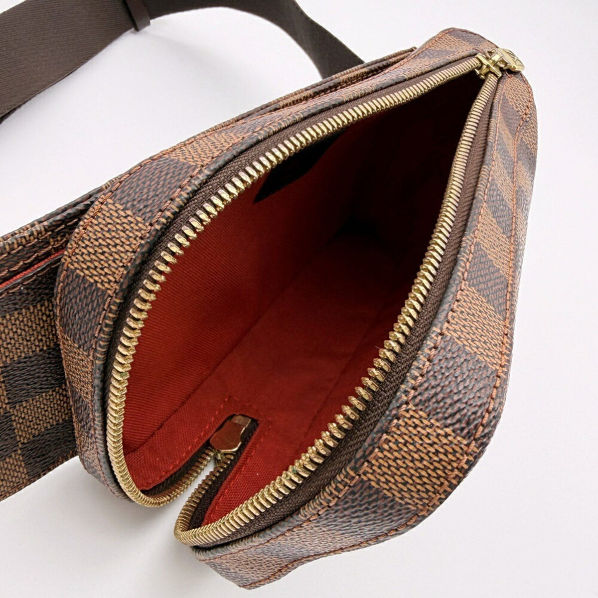 Louis Vuitton Damier Ebene Damier Canvas Sling Bag (Pre-Owned)