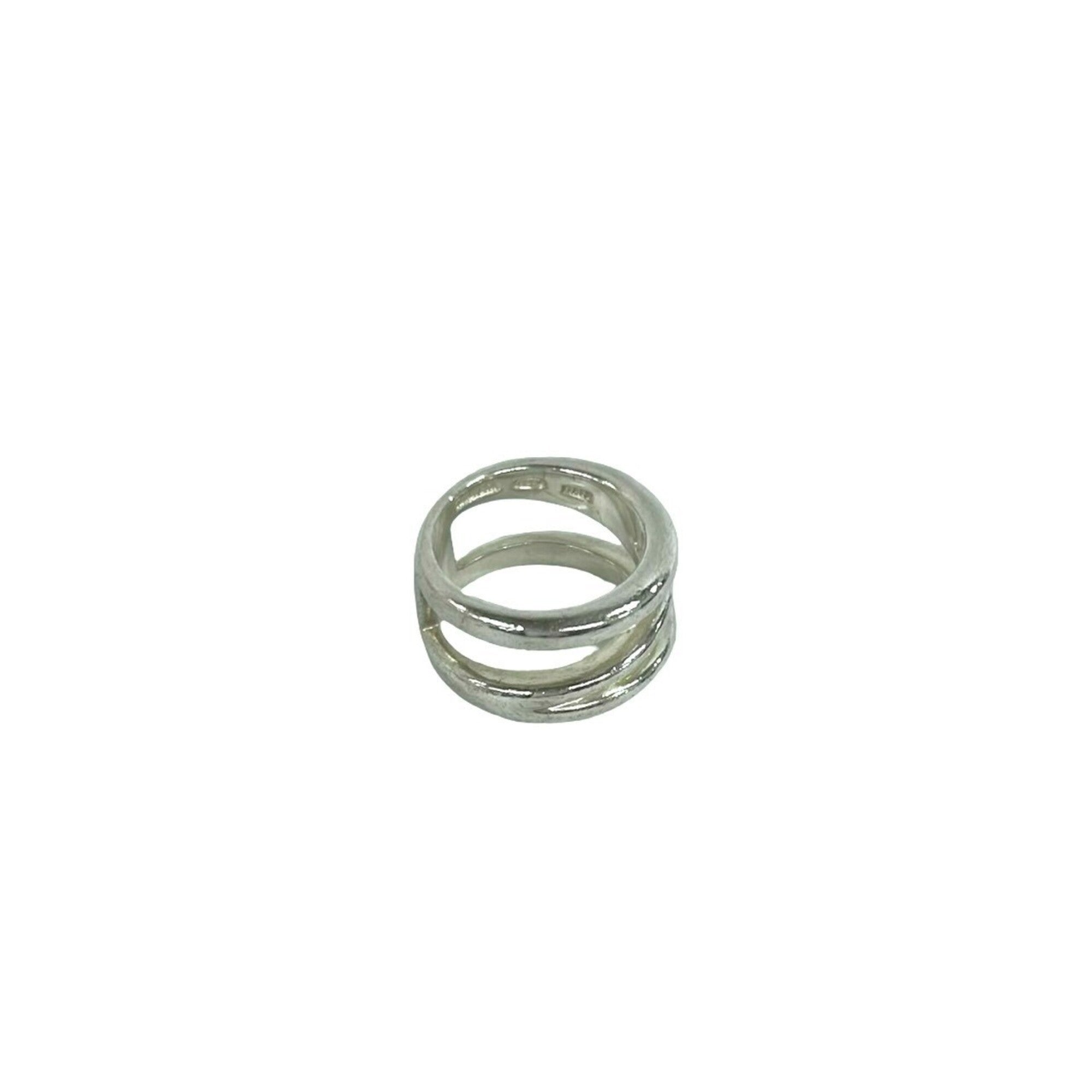 Tiffany Silver Silver 925 Band Ring (Pre-Owned)
