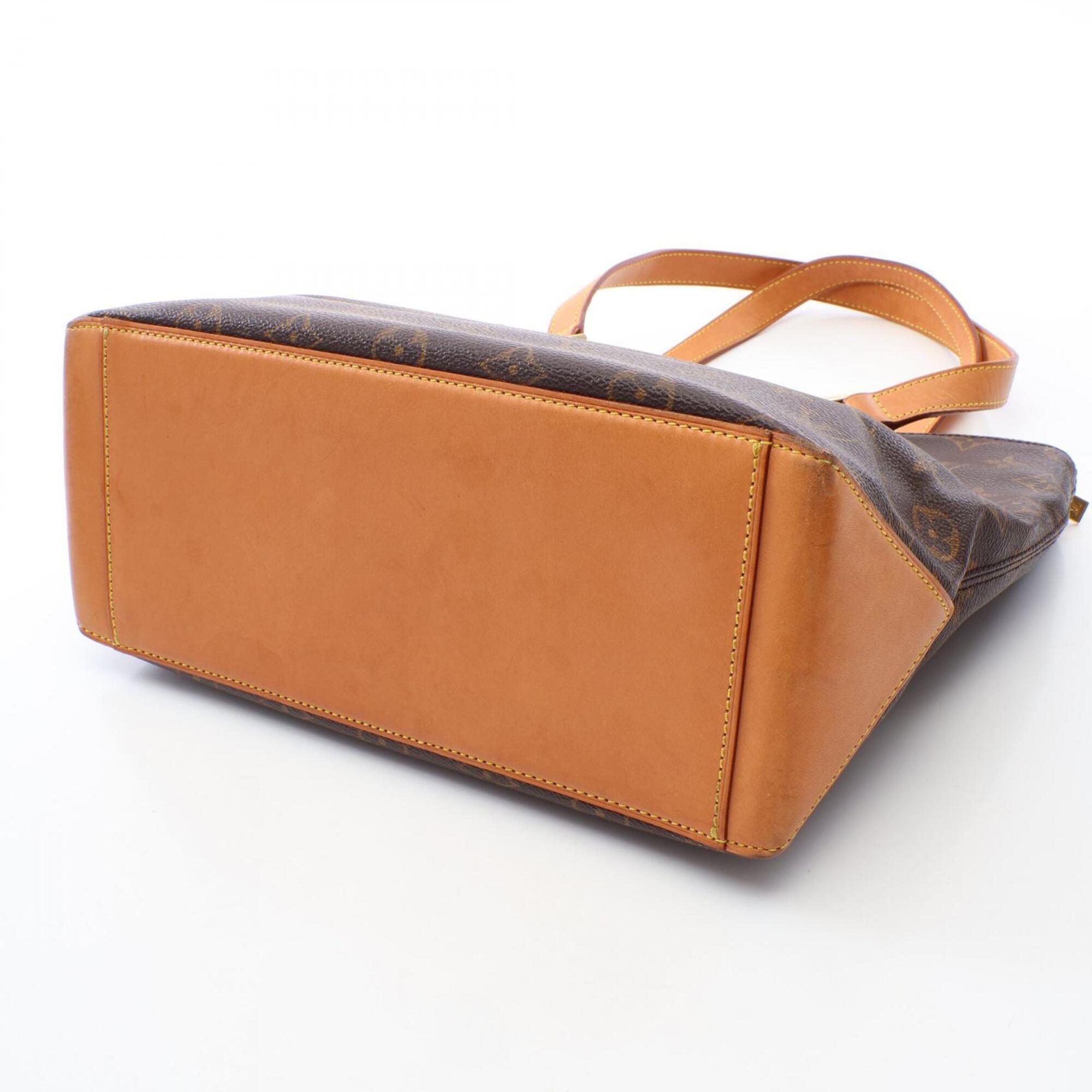 Louis Vuitton Brown Coated Canvas Pvc Monogram Leather Handbag Shoulder Bag (Pre-Owned)