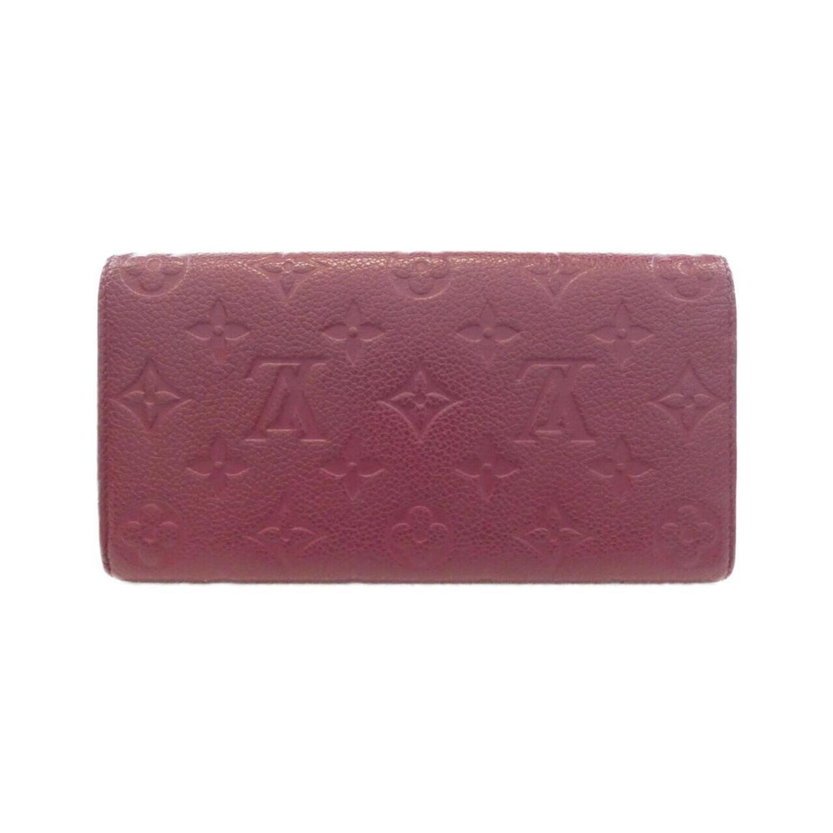 Louis Vuitton Raisin Leather Long Wallet (Bi-Fold) (Pre-Owned)