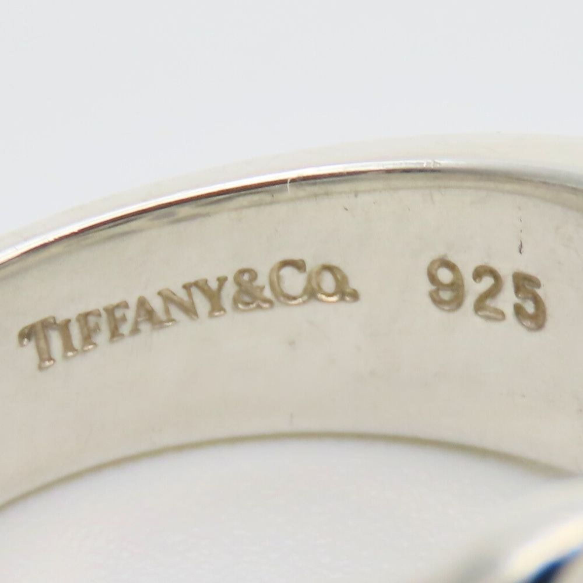 Tiffany Silver Silver 925 Band Ring (Pre-Owned)