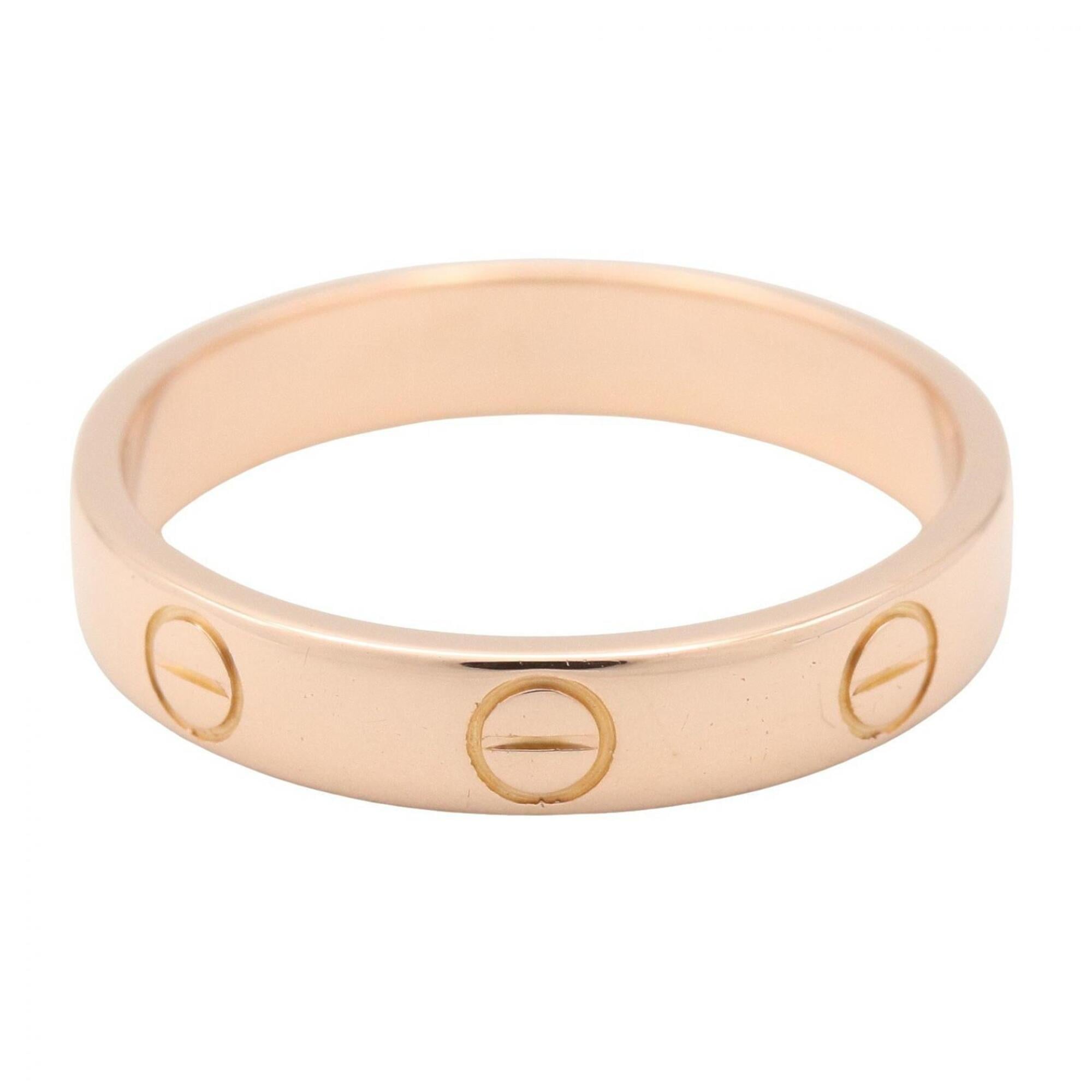 Cartier Gold Pink Gold (18K) Band Ring (Pre-Owned)