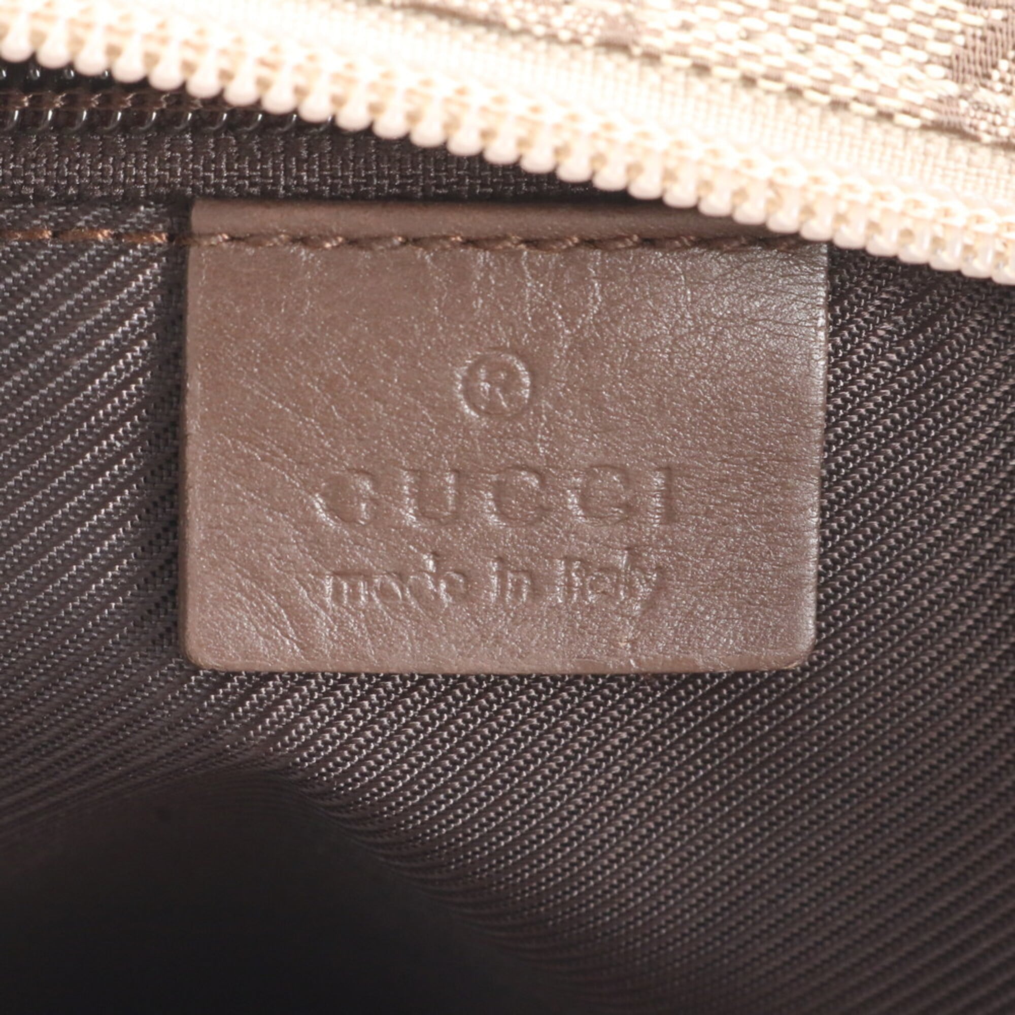 Gucci Black Brown Gg Canvas Handbag Tote Bag (Pre-Owned)