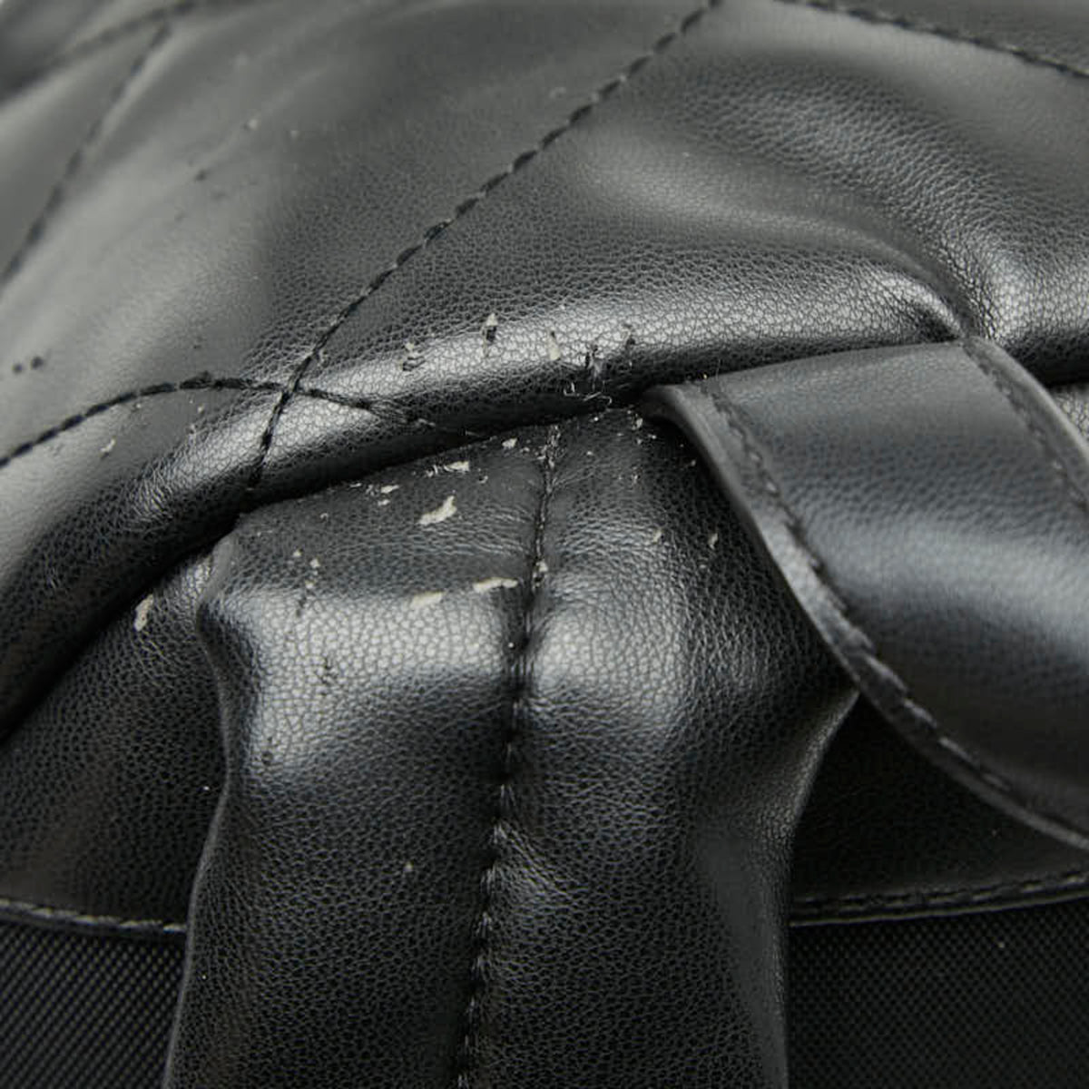 Marc Jacobs Black Quilting Backpack (Pre-Owned)