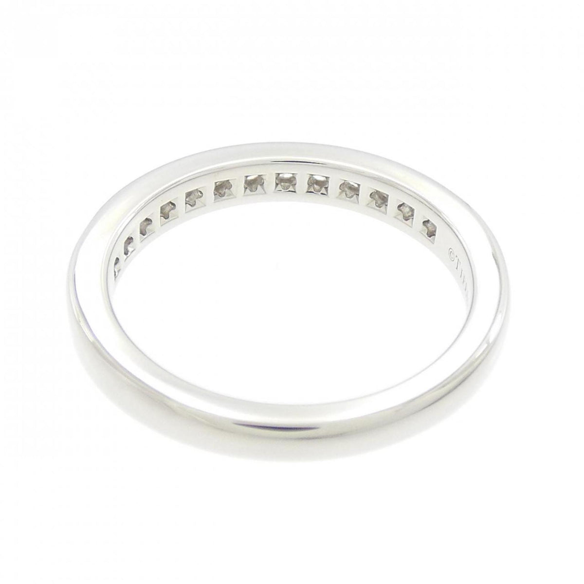 Tiffany Platinum Platinum Band Ring (Pre-Owned)