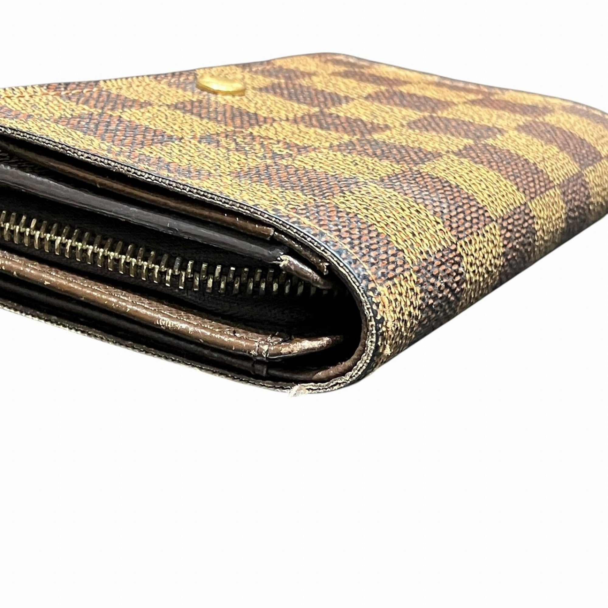 Louis Vuitton Damier Damier Canvas Wallet (Bi-Fold) (Pre-Owned)