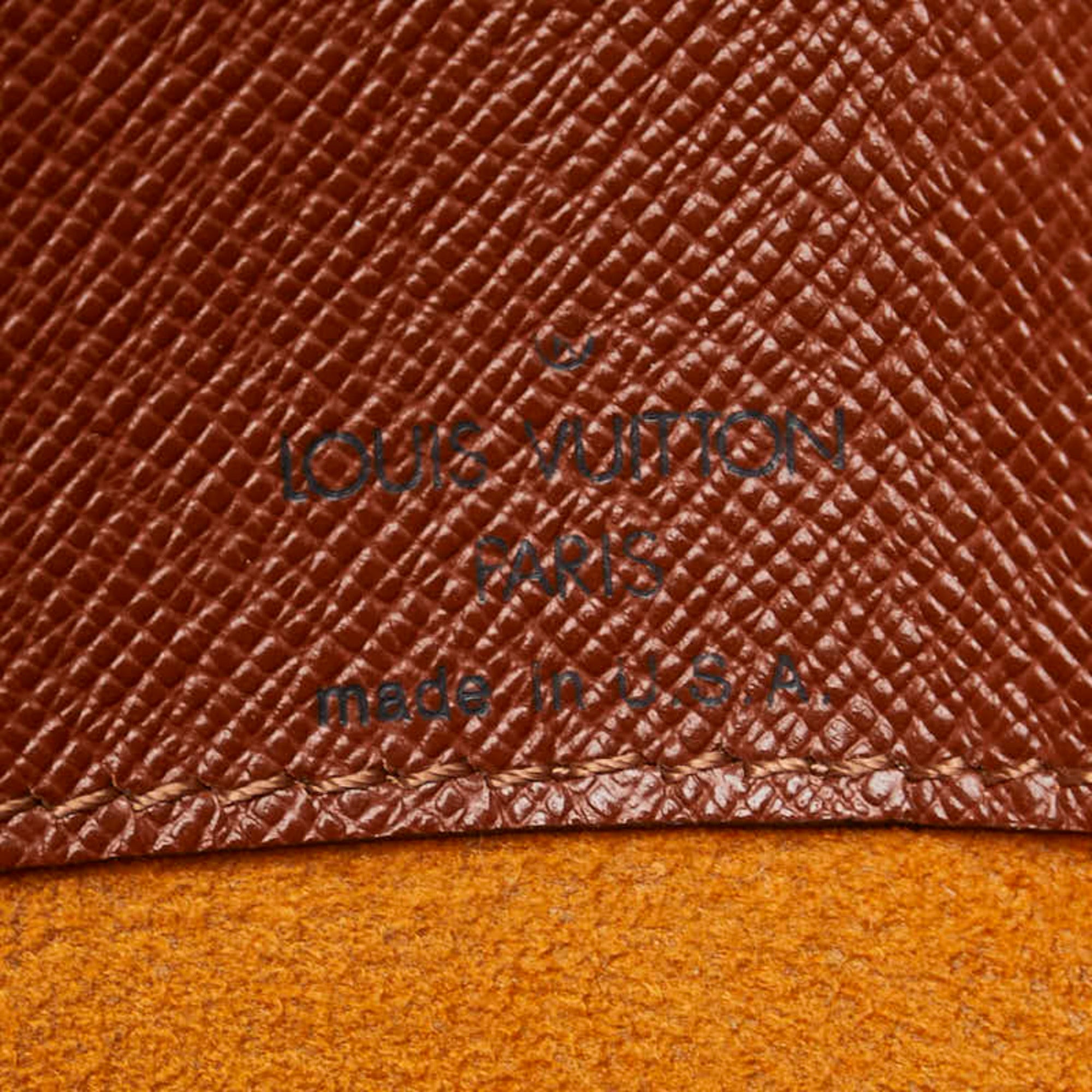 Louis Vuitton Brown Pvc Leather Handbag Shoulder Bag (Pre-Owned)