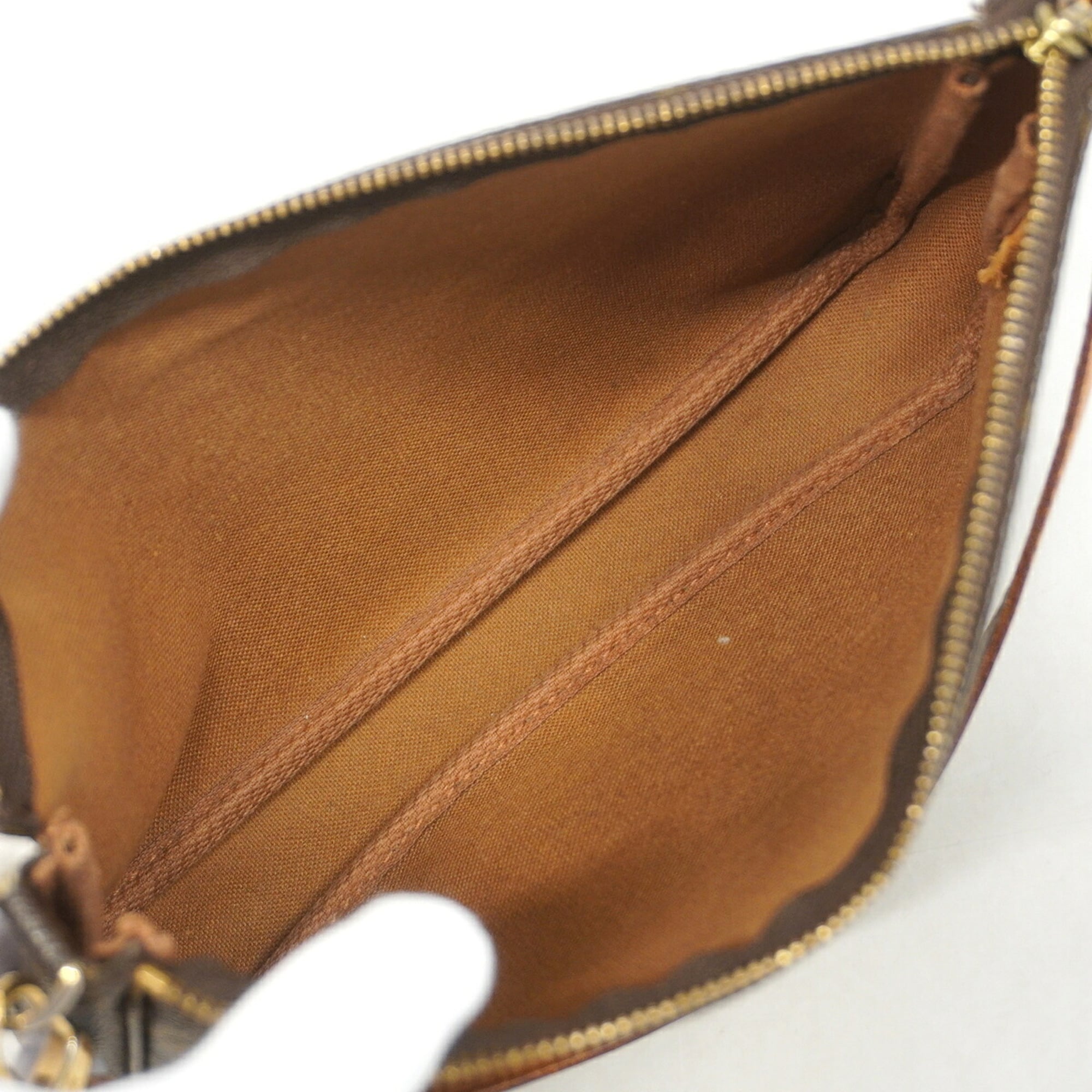 Louis Vuitton Brown Pouch (Pre-Owned)