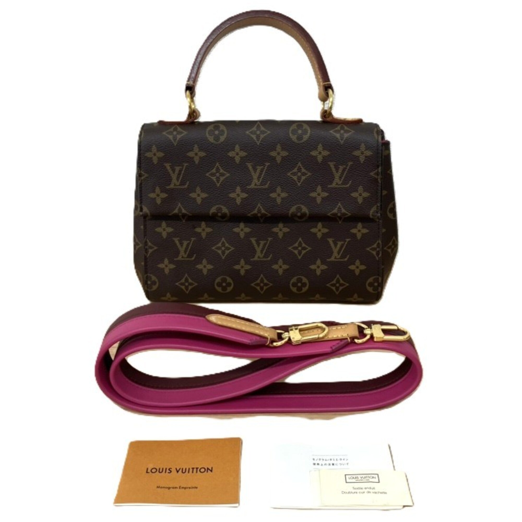 Louis Vuitton Monogram Leather Shoulder Bag (Pre-Owned)