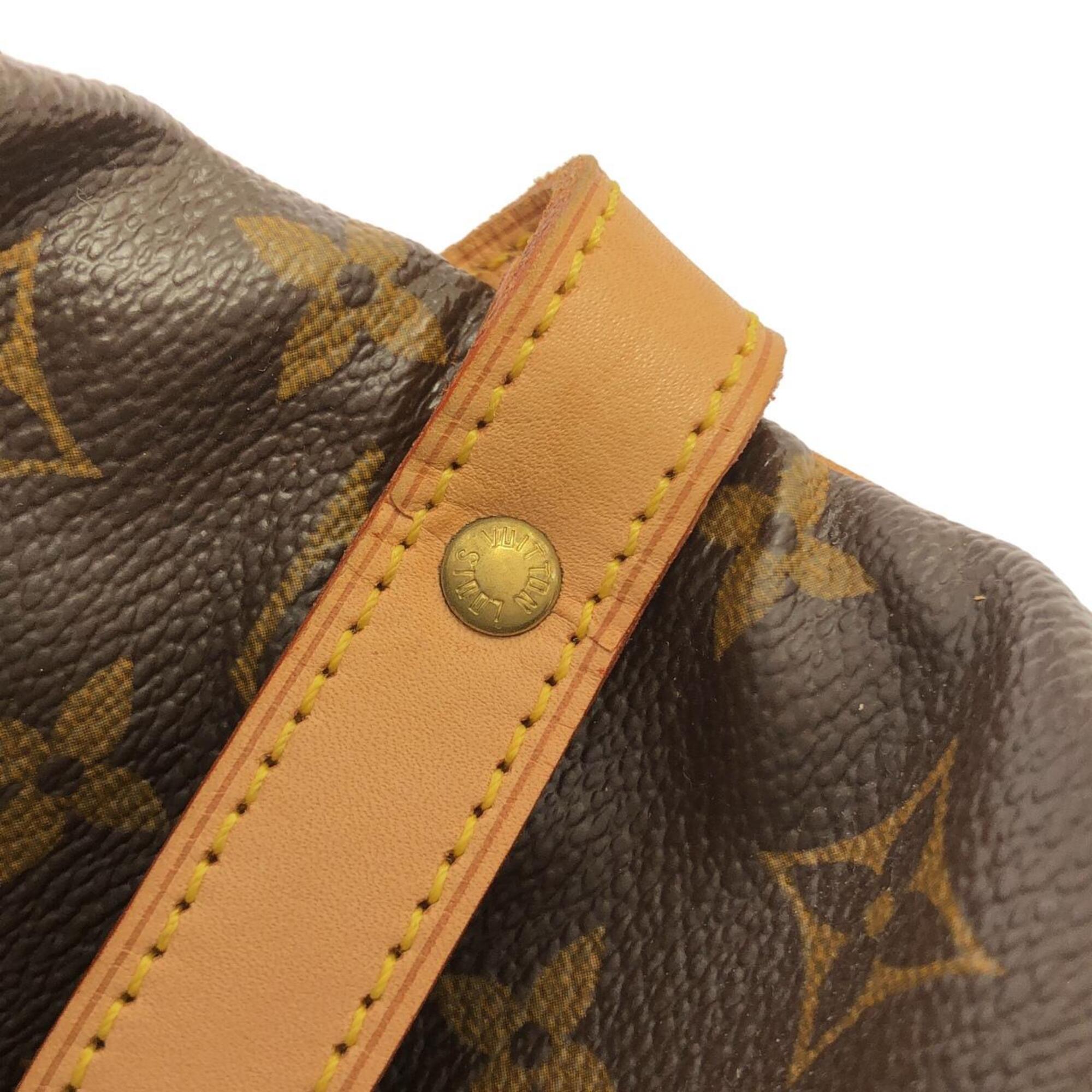 Louis Vuitton Marron Coated Canvas Shoulder Bag (Pre-Owned)