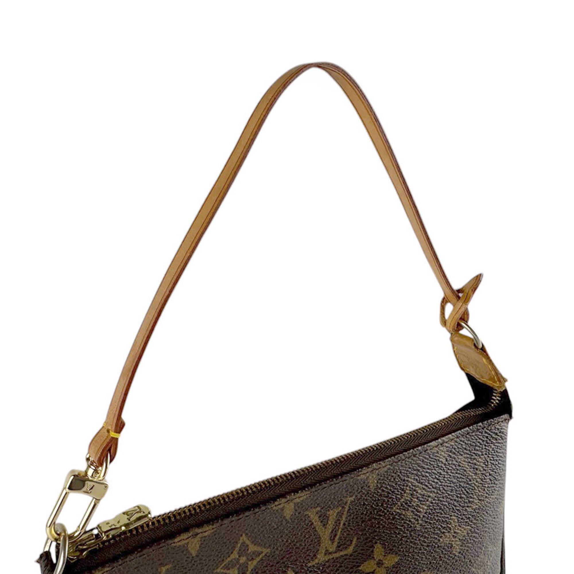 Louis Vuitton Brown Monogram Monogram Handbag Pochette (Pre-Owned)