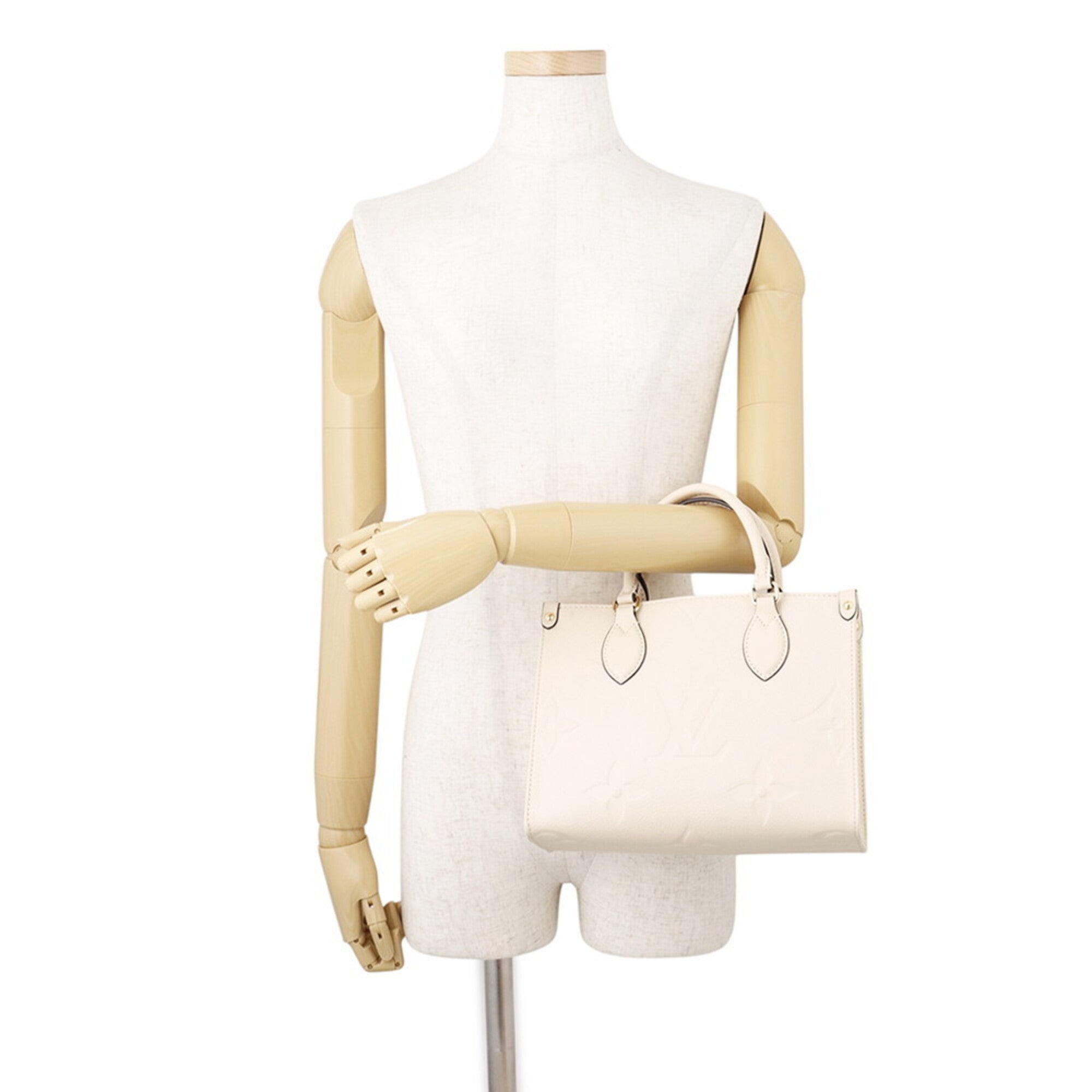 Louis Vuitton Monogram Empreinte Gold Monogram Empreinte Handbag Shoulder Bag (Pre-Owned)
