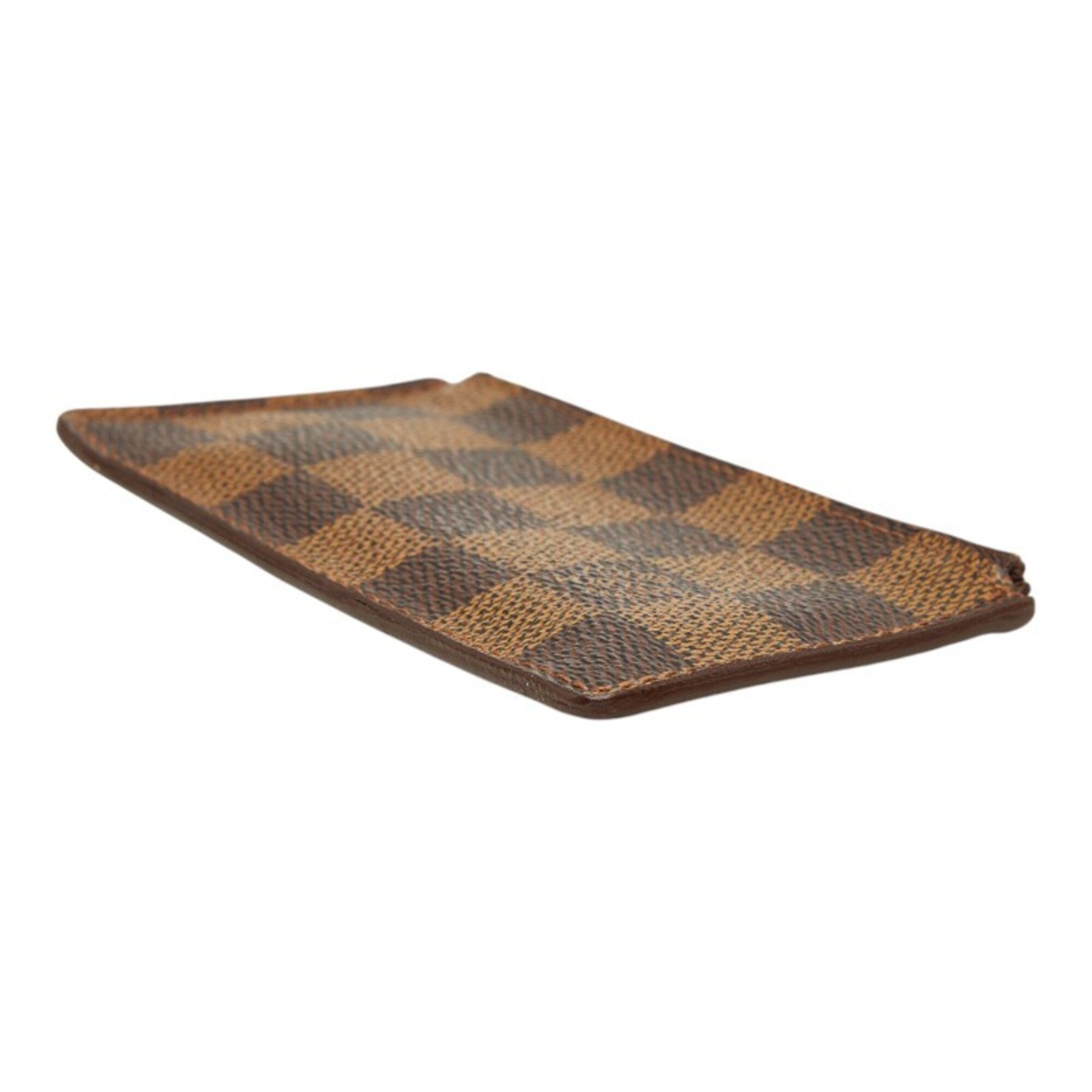 Louis Vuitton Brown Pvc Leather Pochette (Pre-Owned)