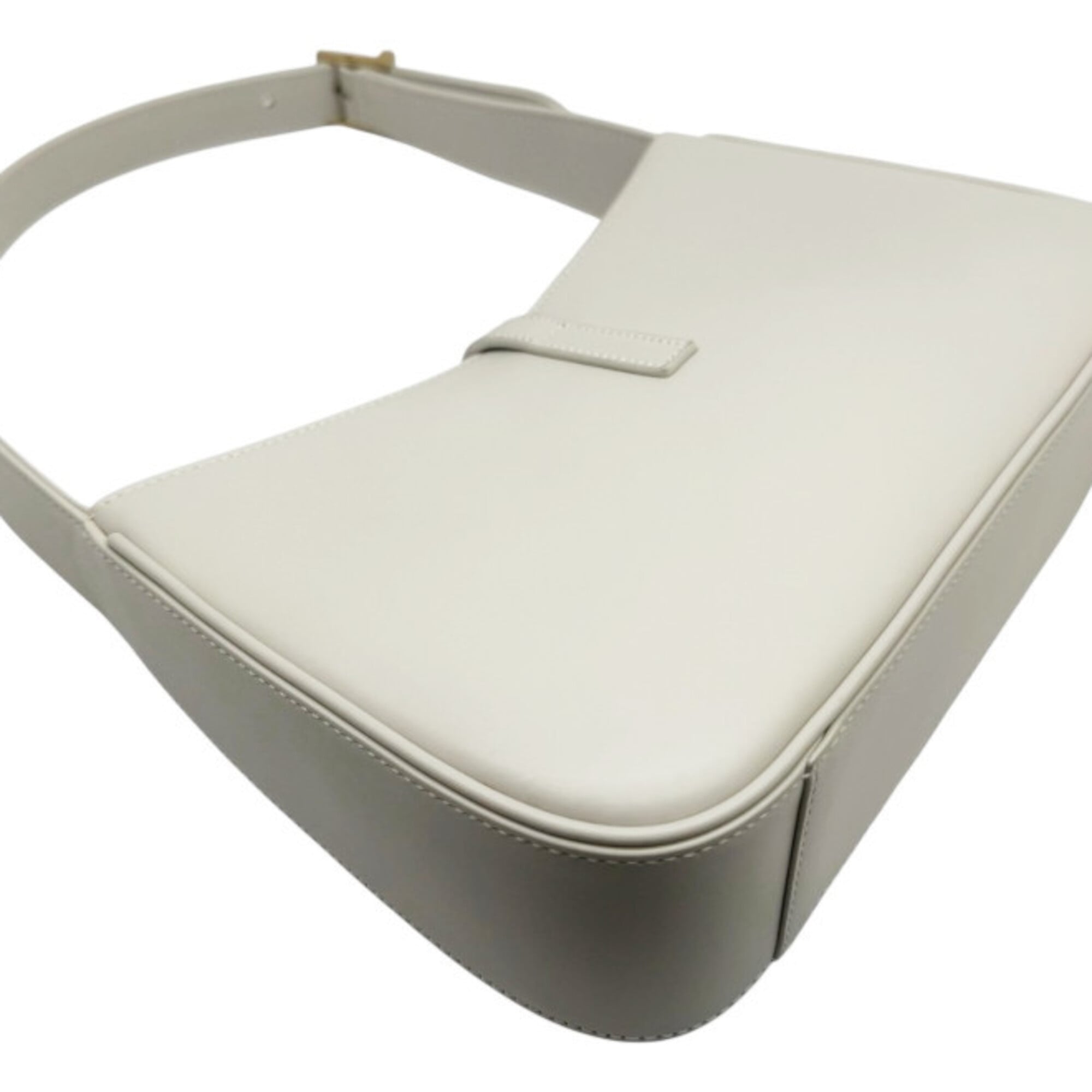 Saint Laurent Ivory Leather Handbag (Pre-Owned)