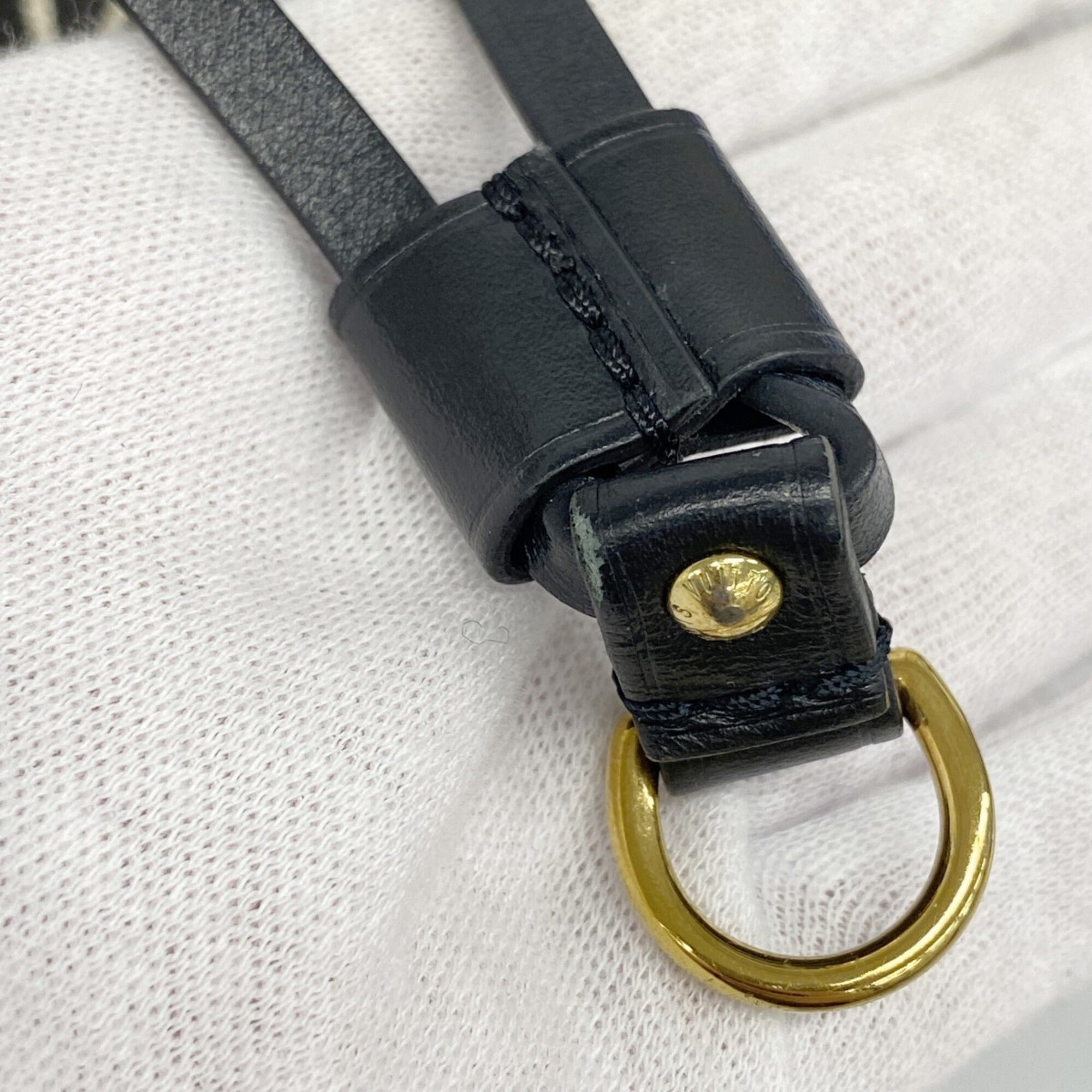 Louis Vuitton Black Gray Tote Bag (Pre-Owned)