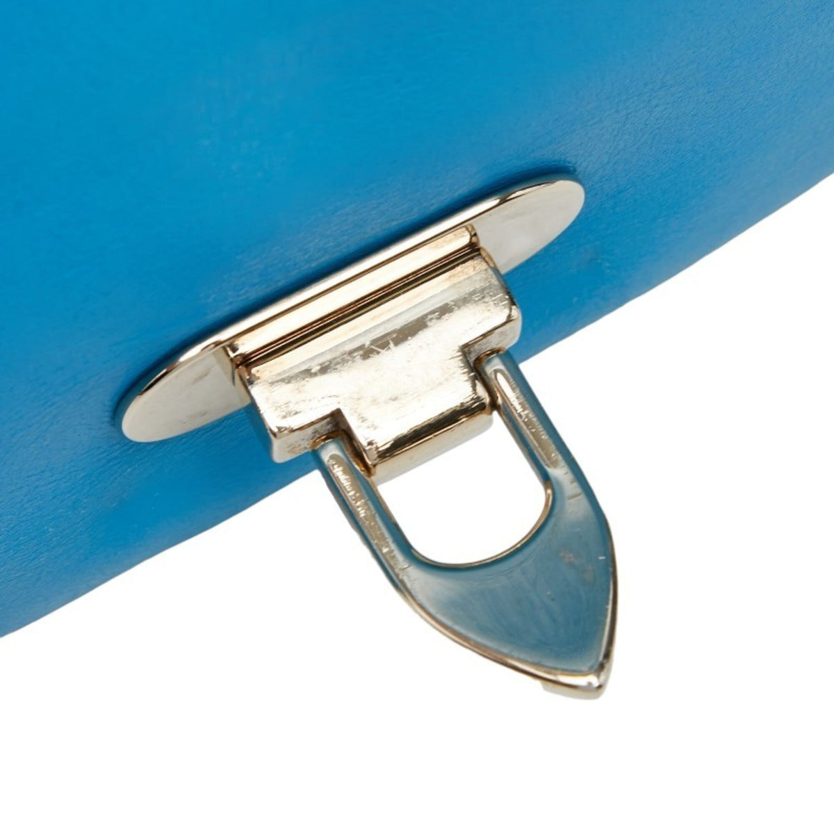 Valentino Blue Leather Shoulder Bag (Pre-Owned)