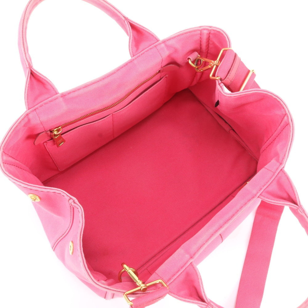 Prada Pink Shoulder Bag Tote Bag (Pre-Owned)