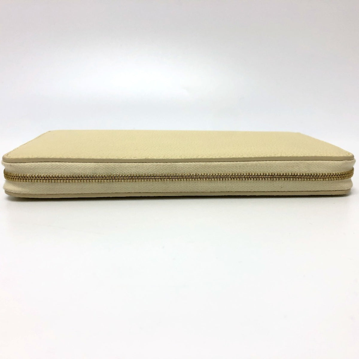 Celine Beige Leather Long Wallet (Bi-Fold) (Pre-Owned)